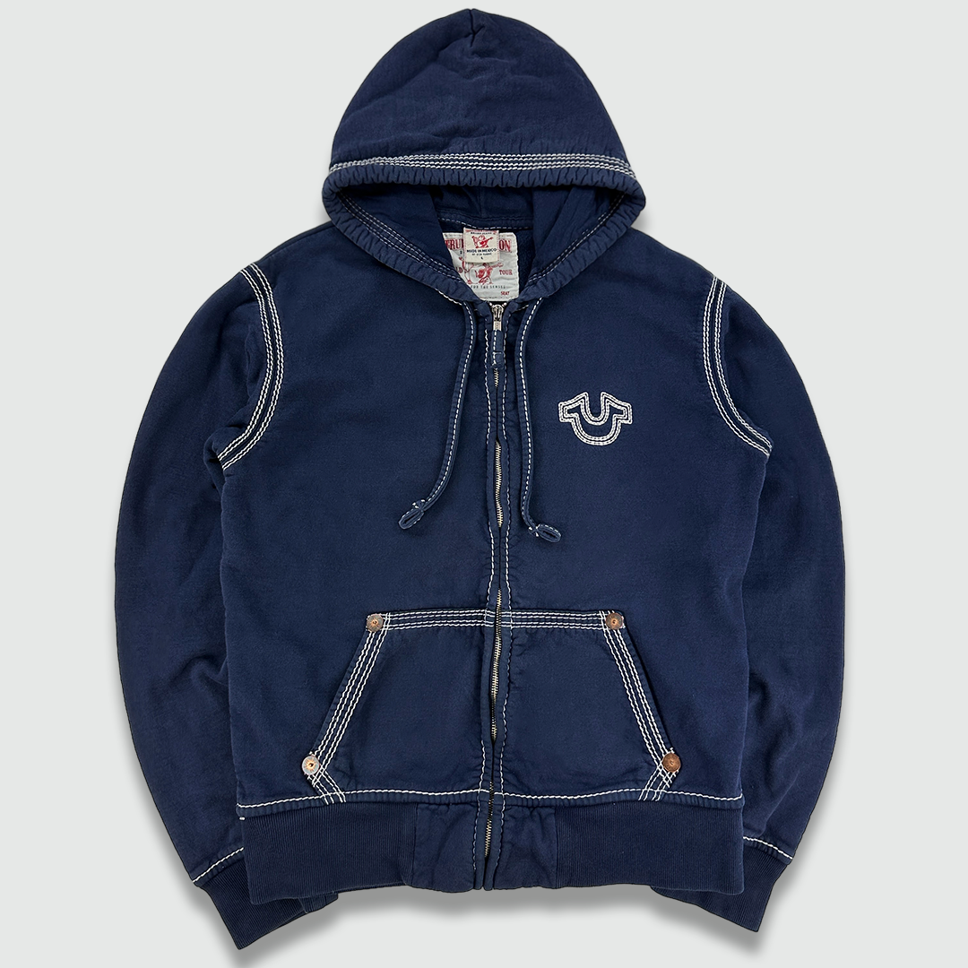 True Religion Big Stitch Hoodie (L) – PASTDOWN - Main Image