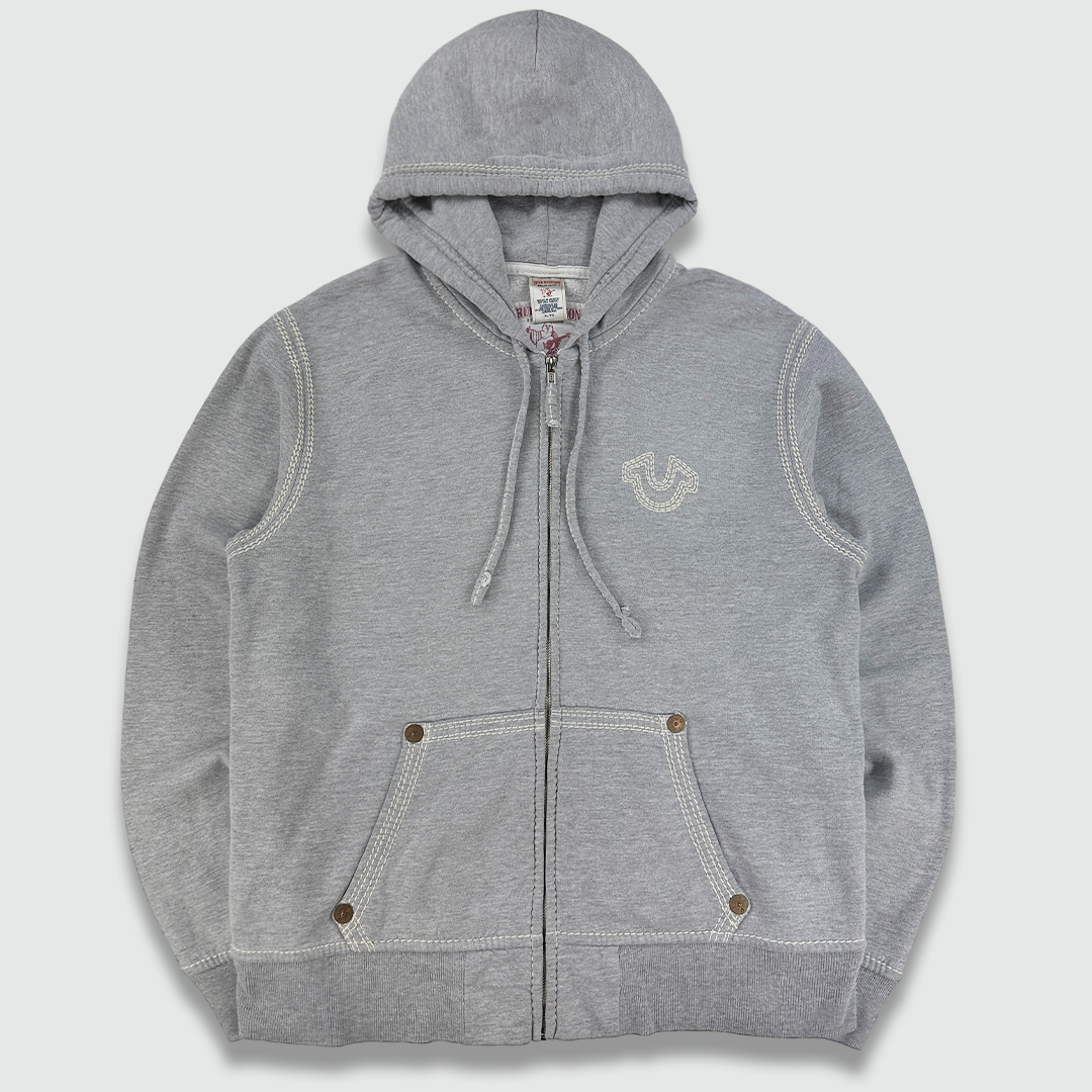 True religion gray hoodie online
