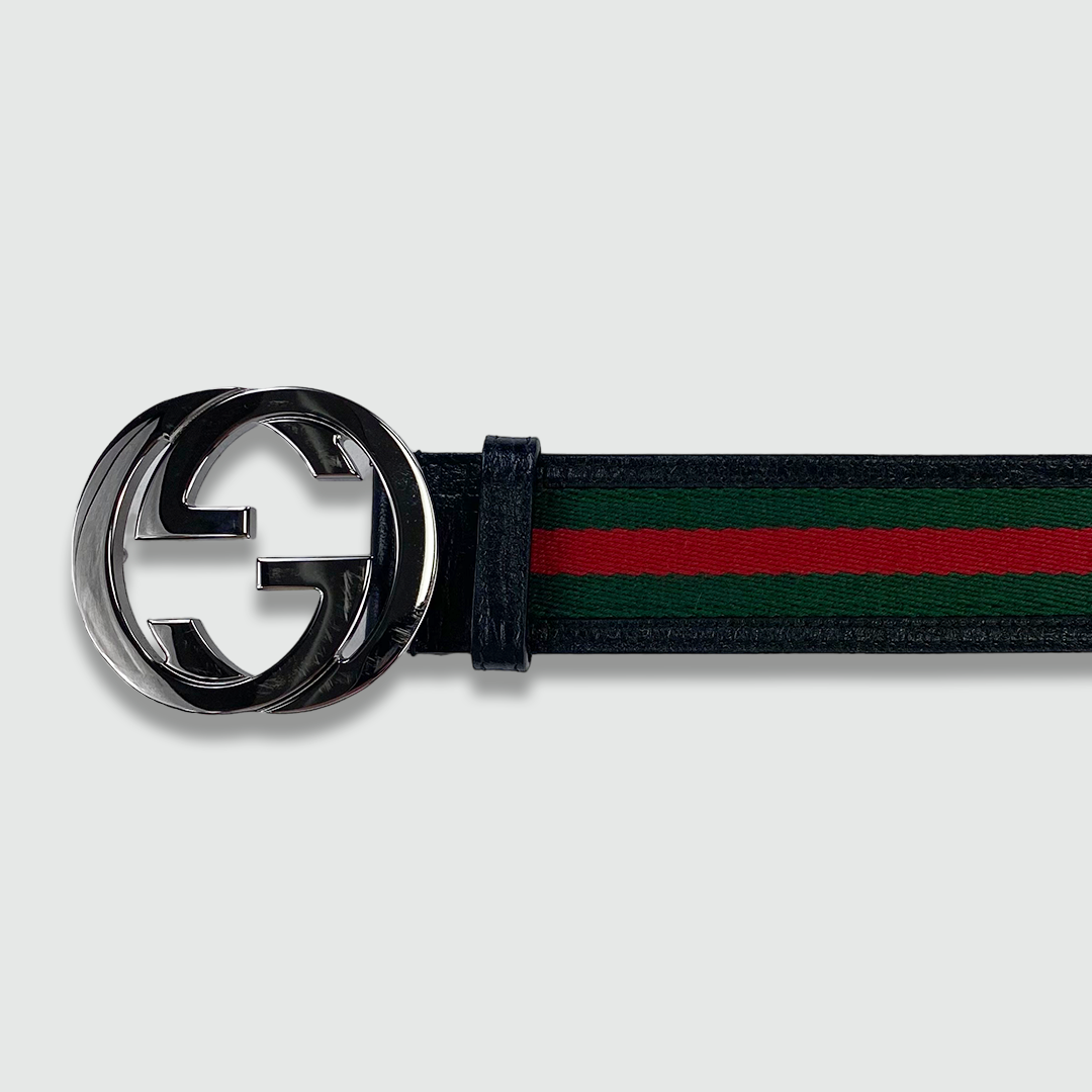 Gucci belt 2025 green red black