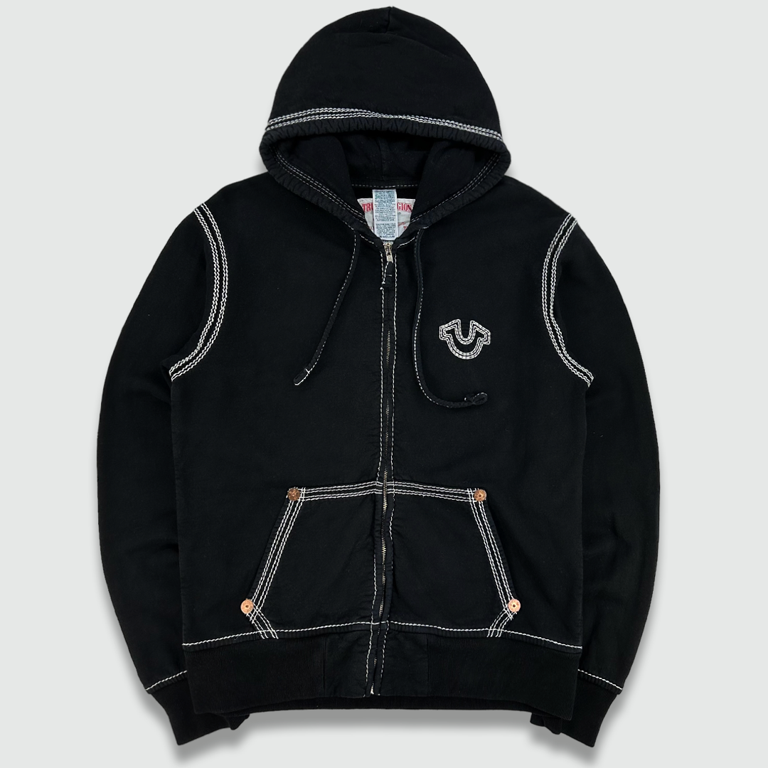True religion contrast stitch hoodie best sale