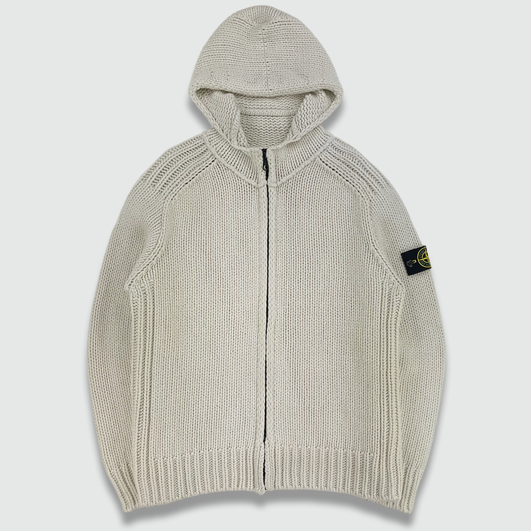 AW 2002 Stone Island Knit Hoodie (L) – PASTDOWN AW 2002 Stone Island Knit Hoodie (L) – PASTDOWN