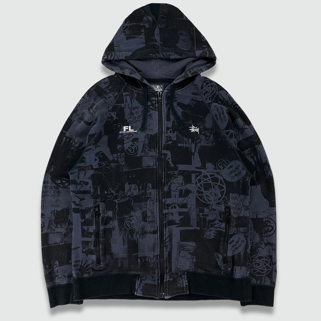 Stussy x Futura Hoodie (M) – PASTDOWN - Main Image