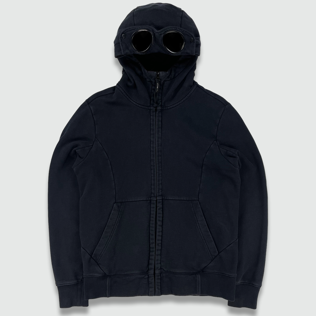 Cp company shop goggle hoodie navy