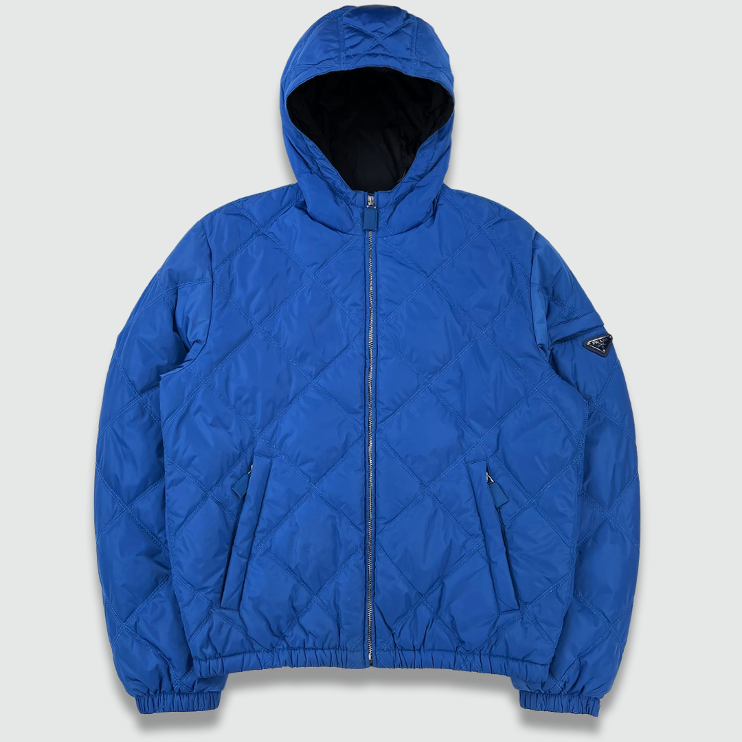 Prada Nylon Diamond Stitch Puffer Jacket (S) – PASTDOWN