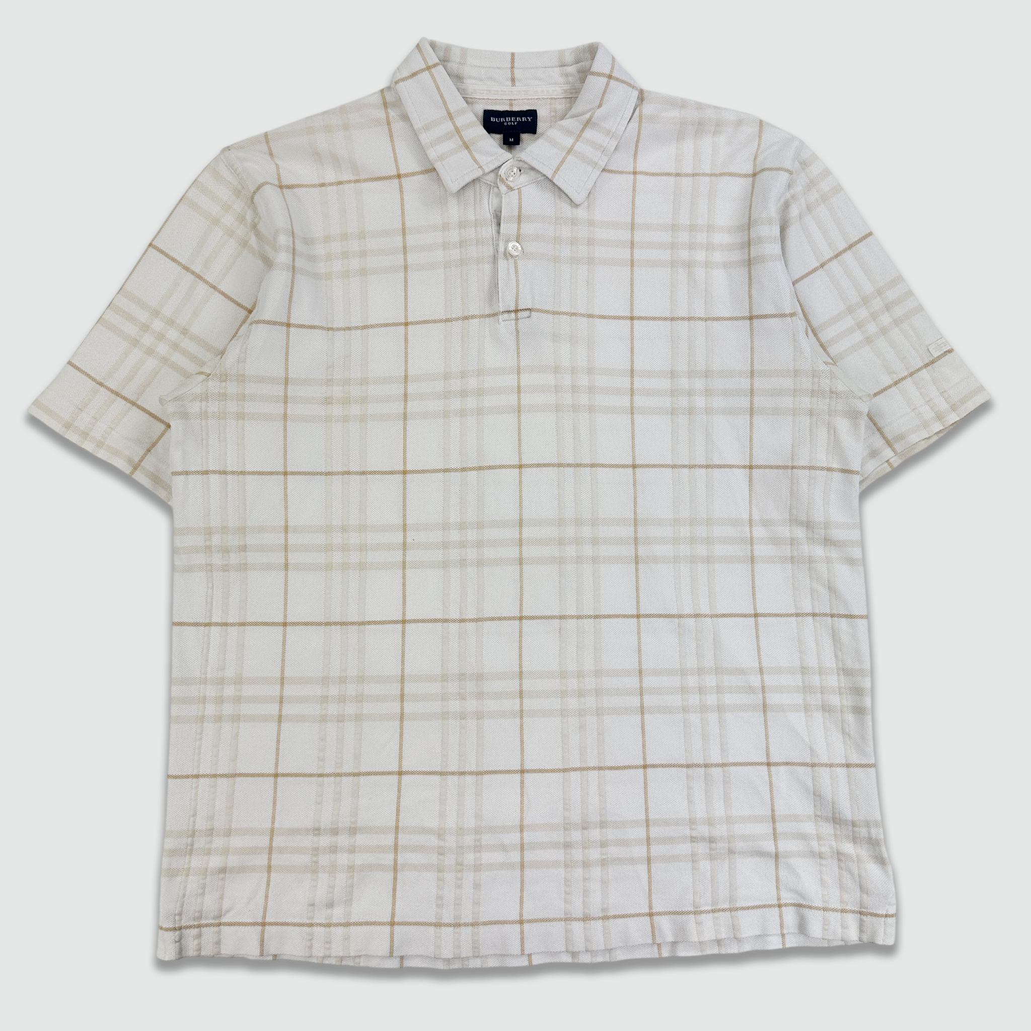 Burberry Check Polo Shirt (M)