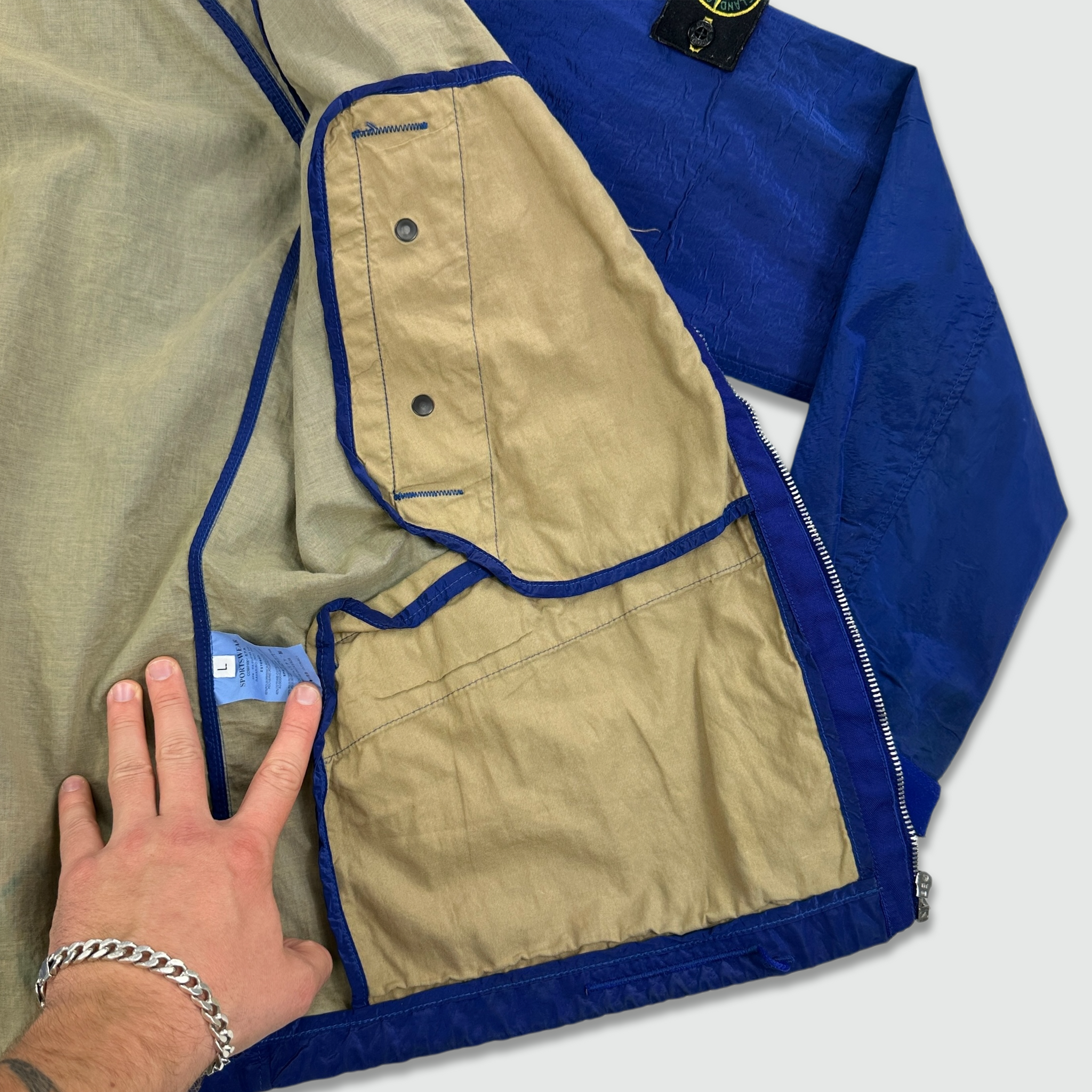 SS 2008 Stone Island Nylon Jacket (L)