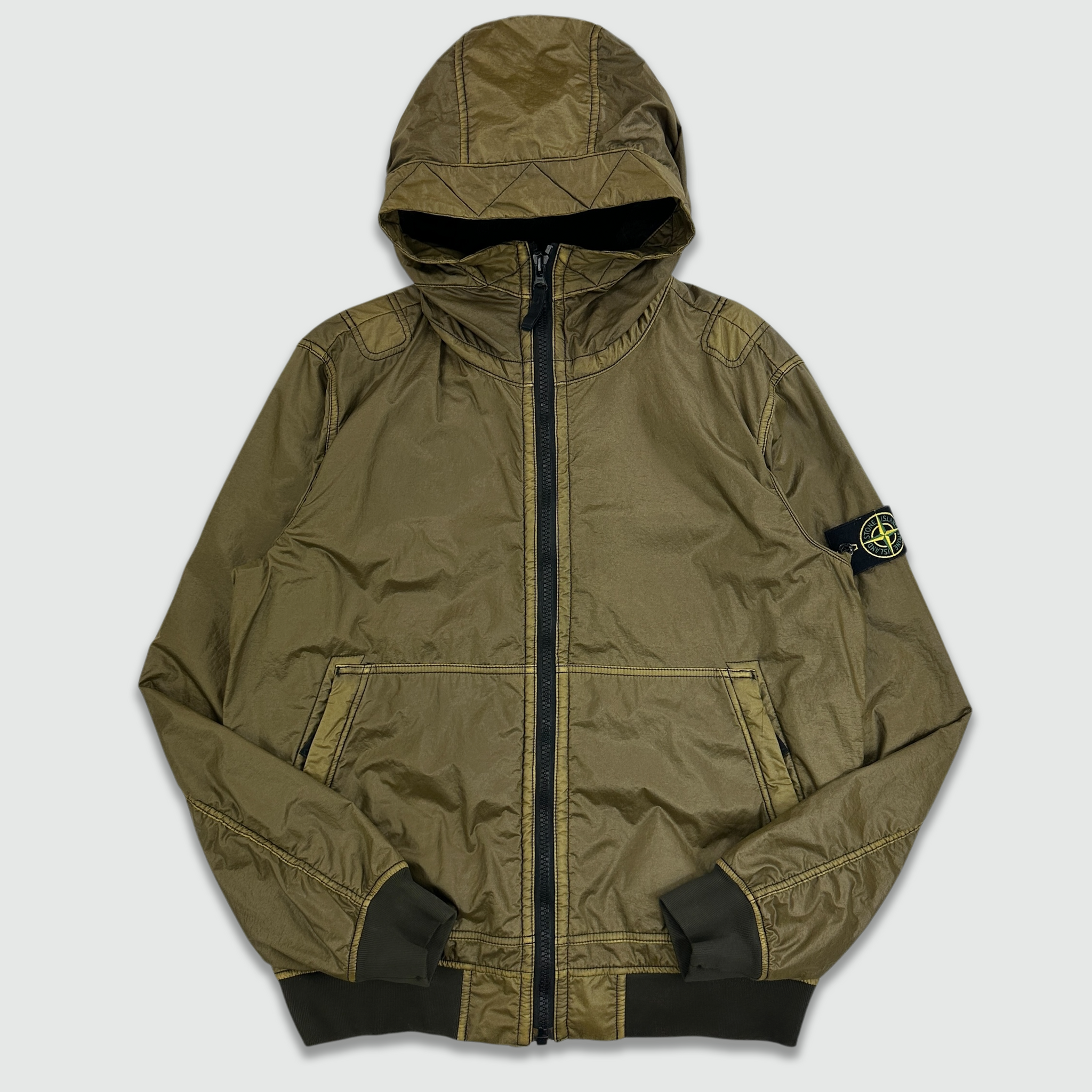 AW 2018 Stone Island Lamy Flock Jacket (L)