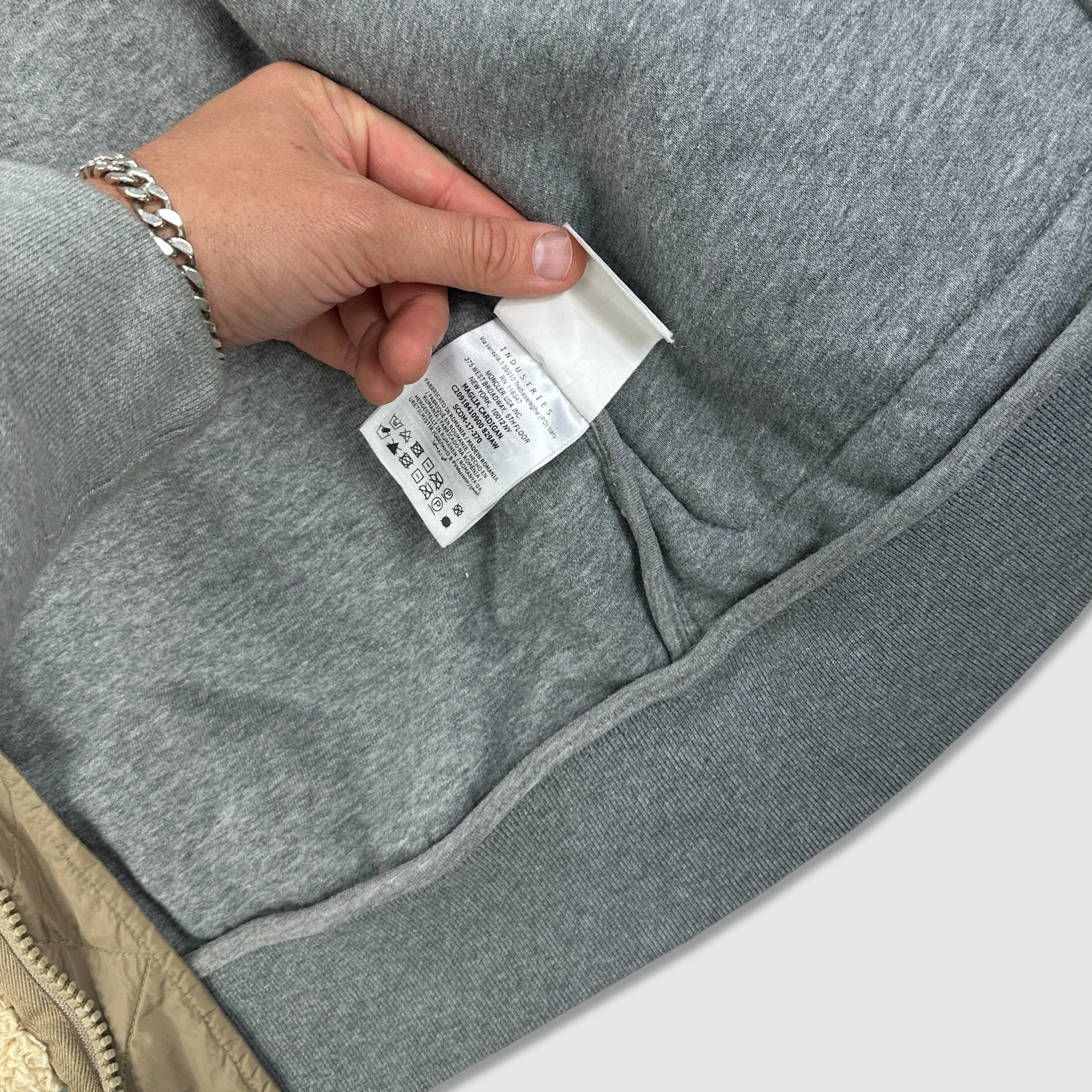 Moncler Fleece Hoodie (S/M)