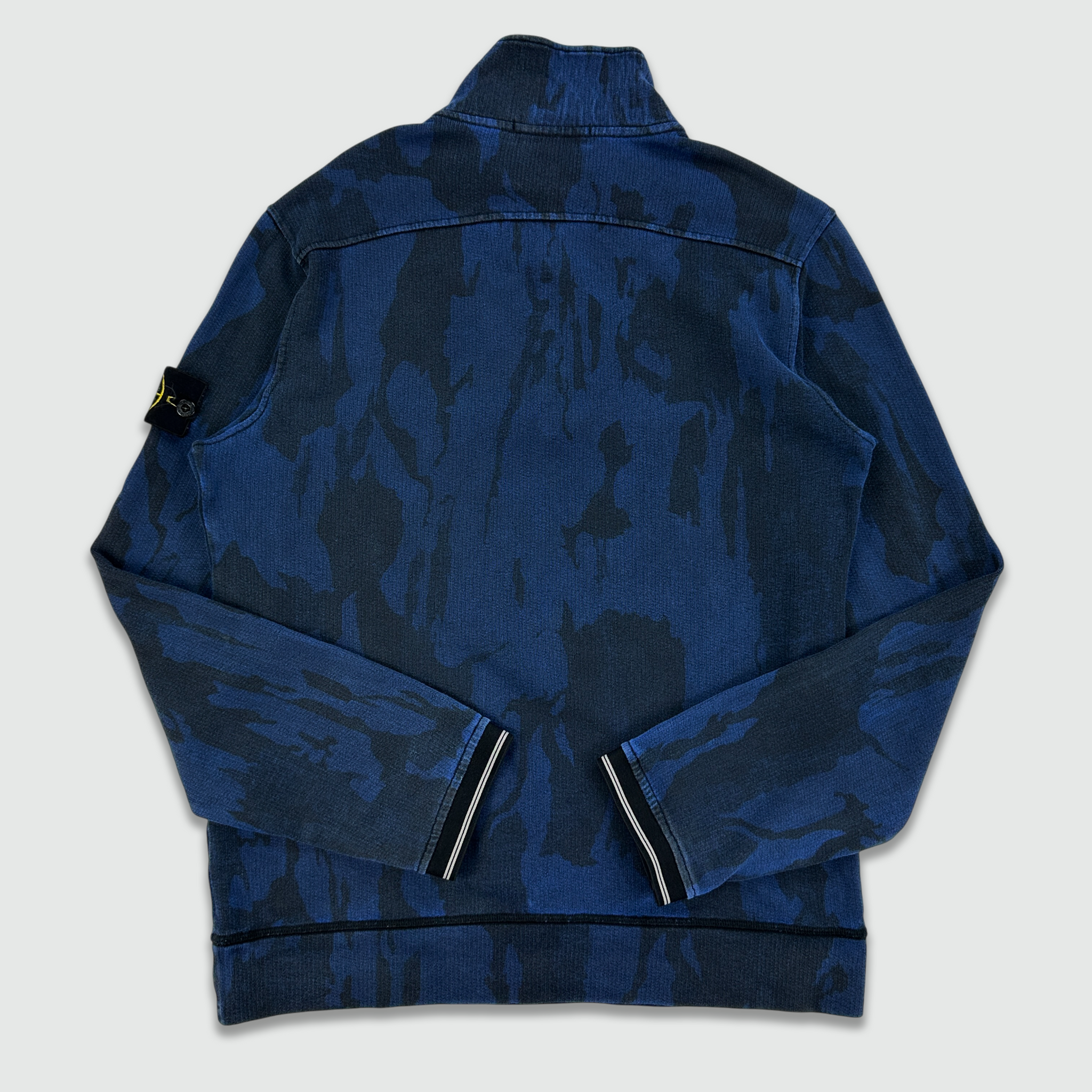 SS 2015 Stone Island Camo Quarter Zip (L)