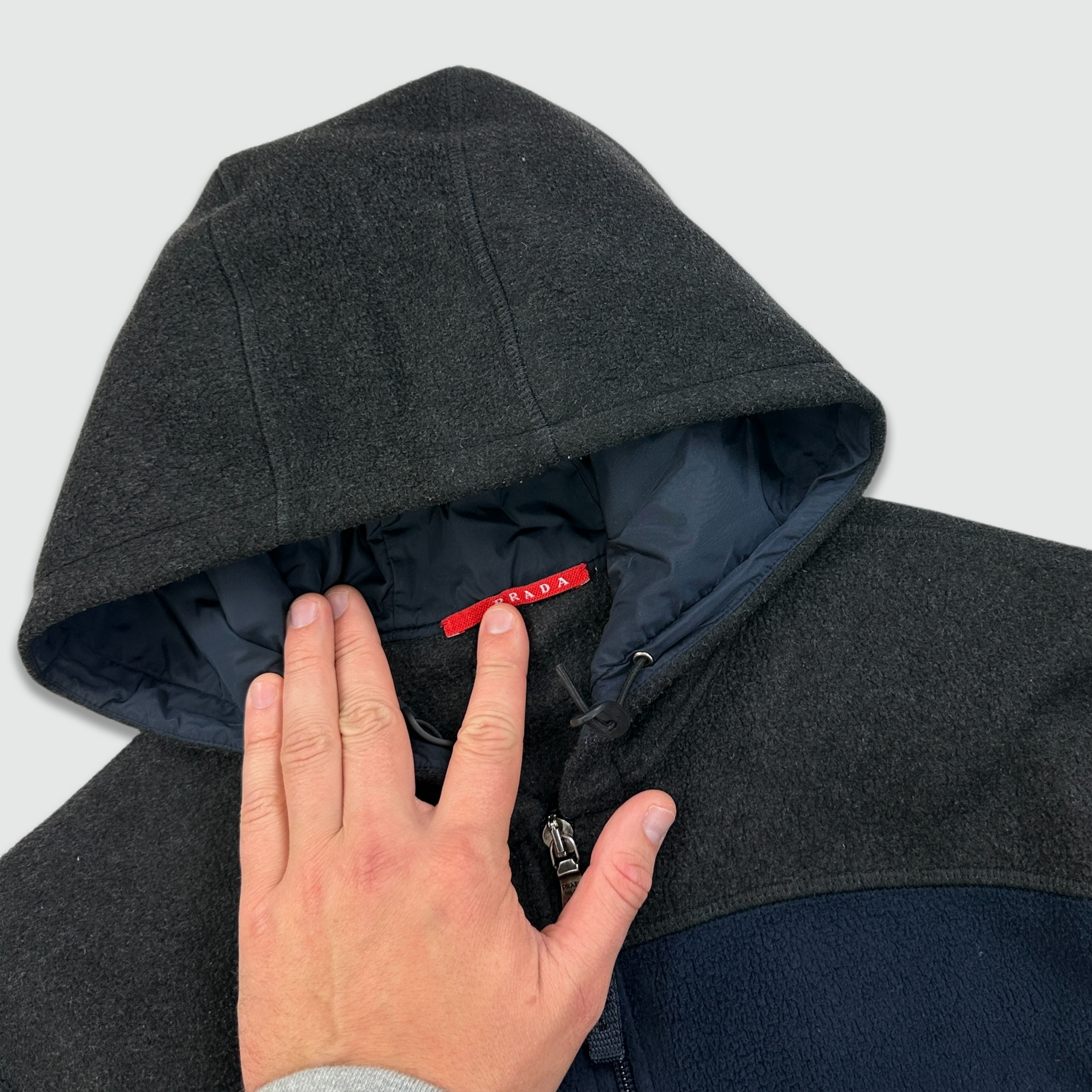 Prada Sport Fleece Hoodie (L)