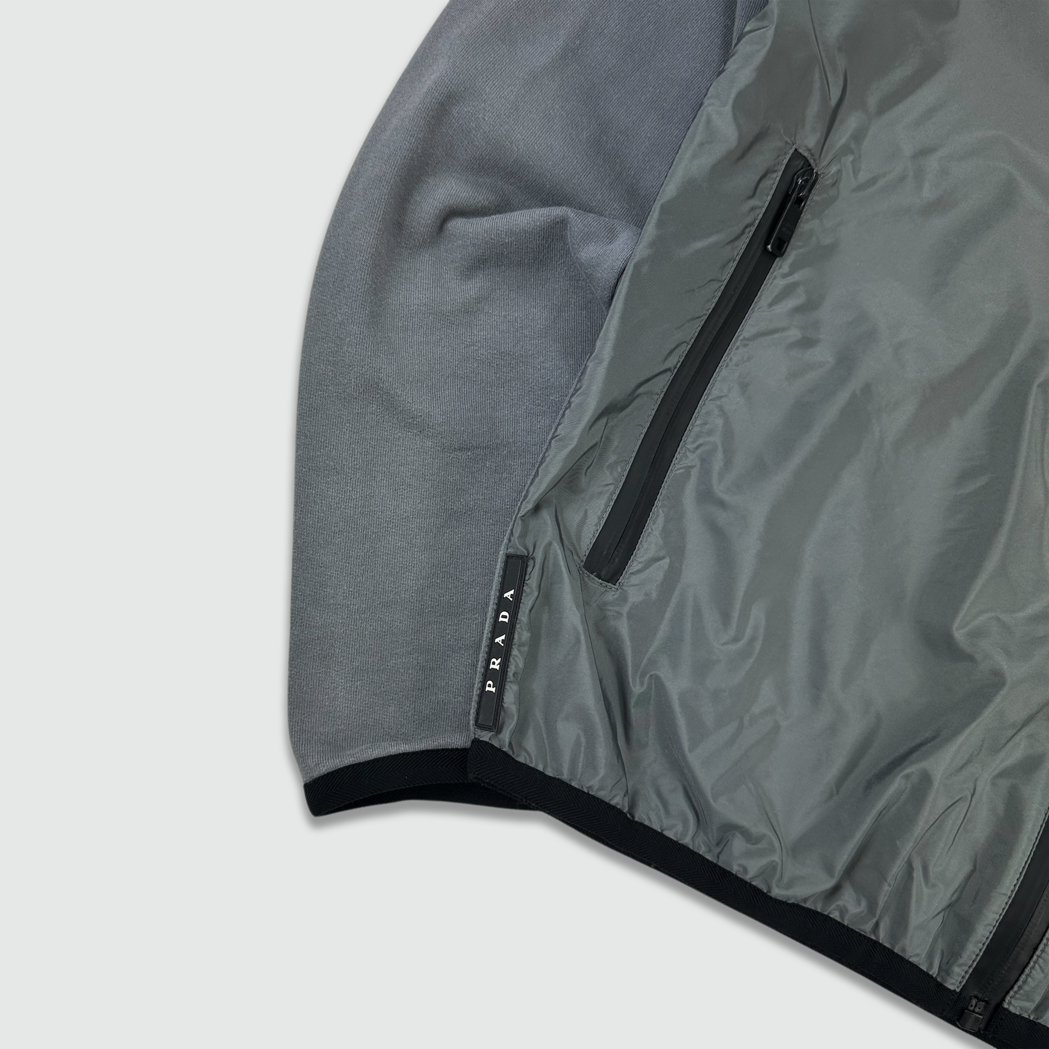 Prada Nylon Hoodie (L)