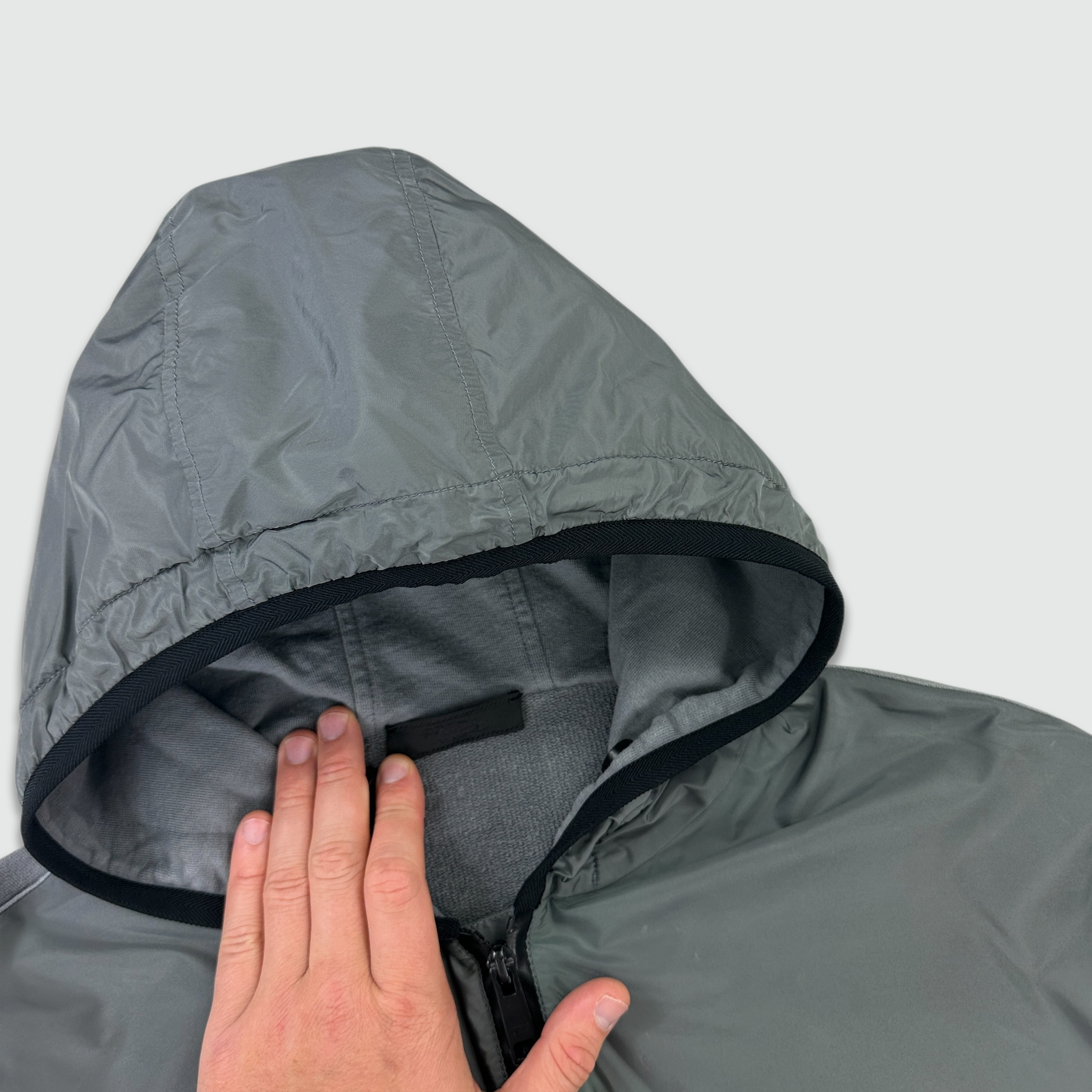 Prada Nylon Hoodie (L)