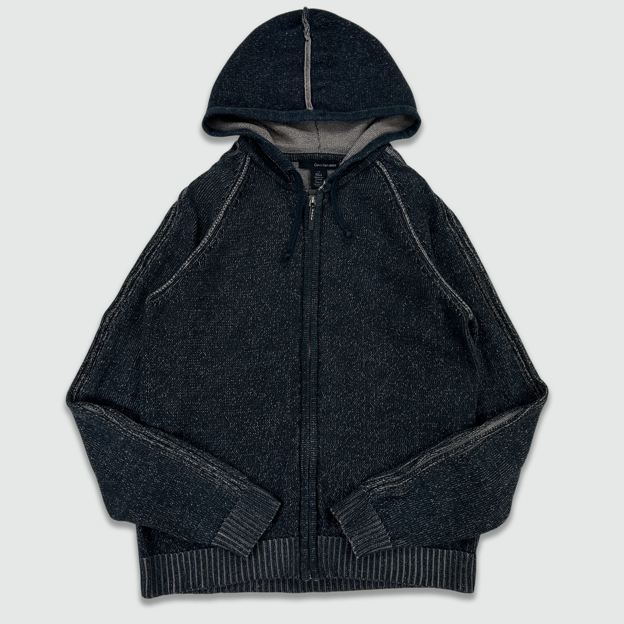 Calvin Klein Jeans Knit Hoodie (L)