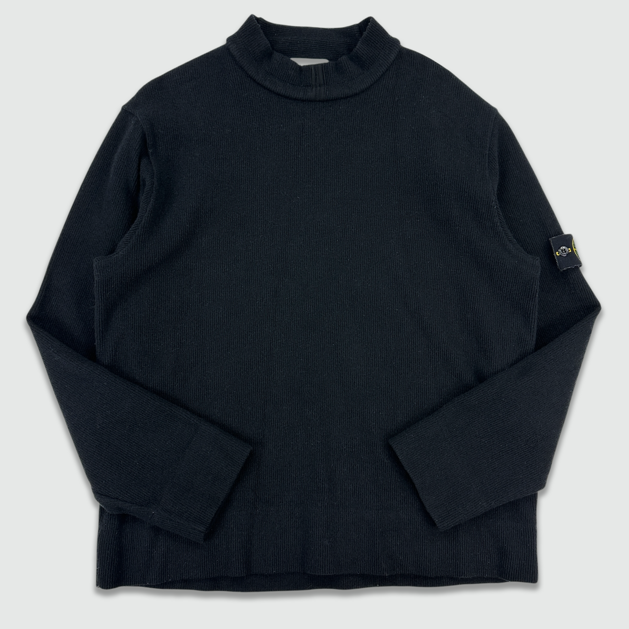 AW 2002 Stone Island Ribbed Sweatshirt (XL)