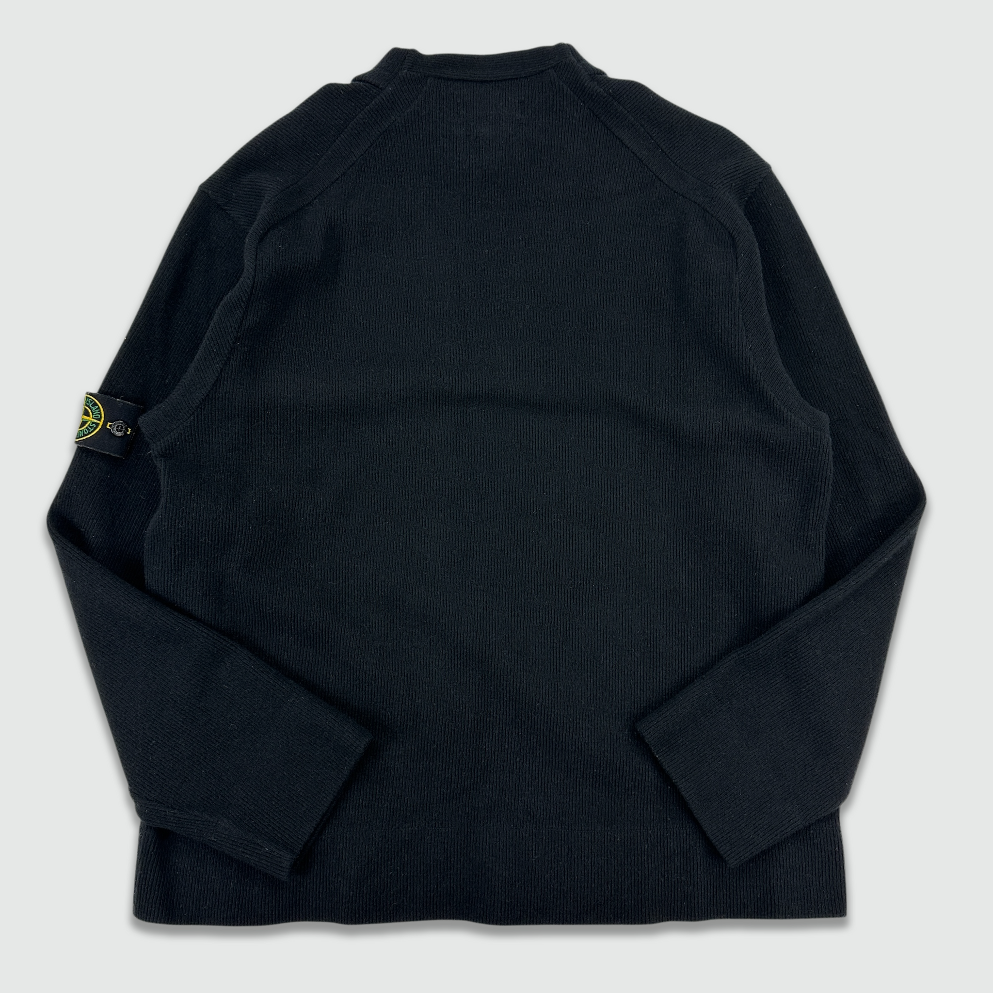 AW 2002 Stone Island Ribbed Sweatshirt (XL)