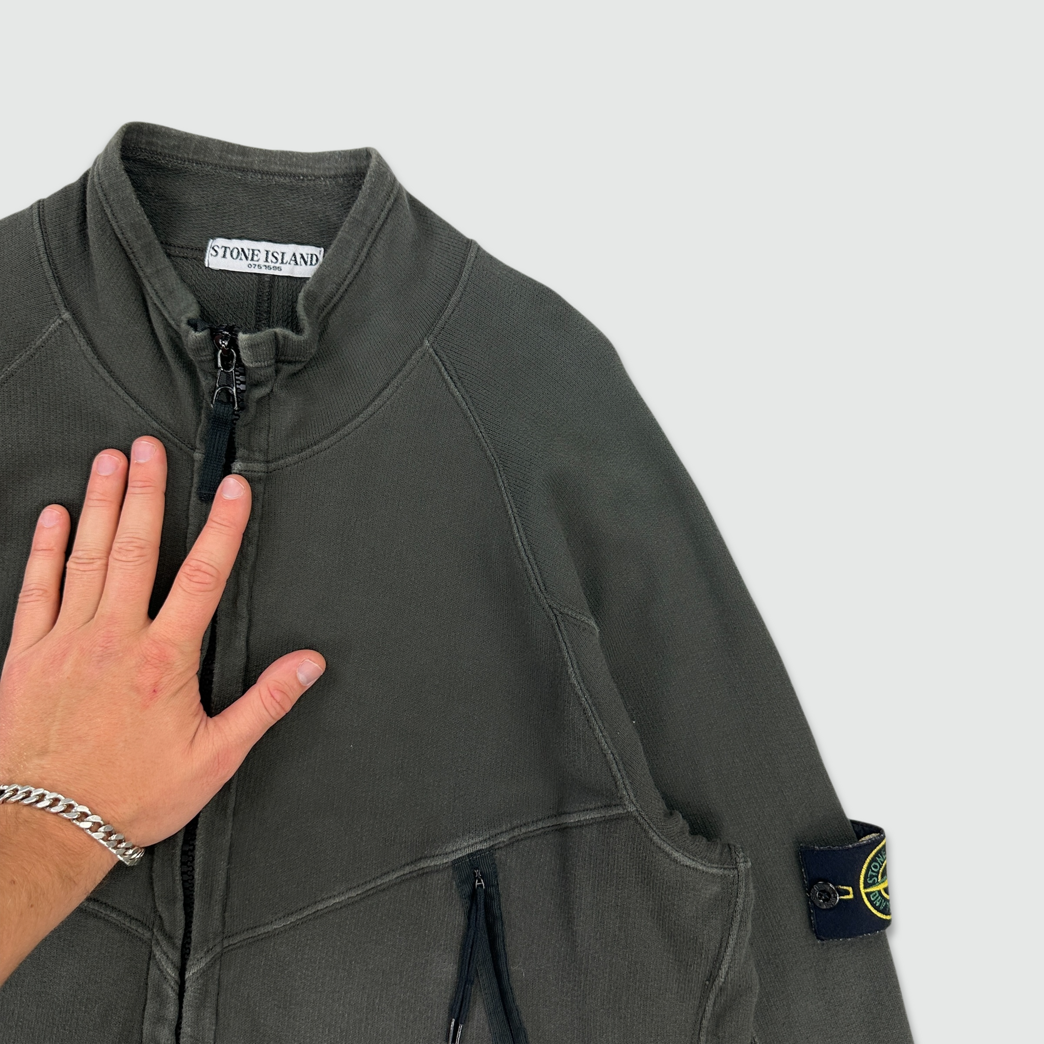 SS 2006 Stone Island Zip Up (XL)