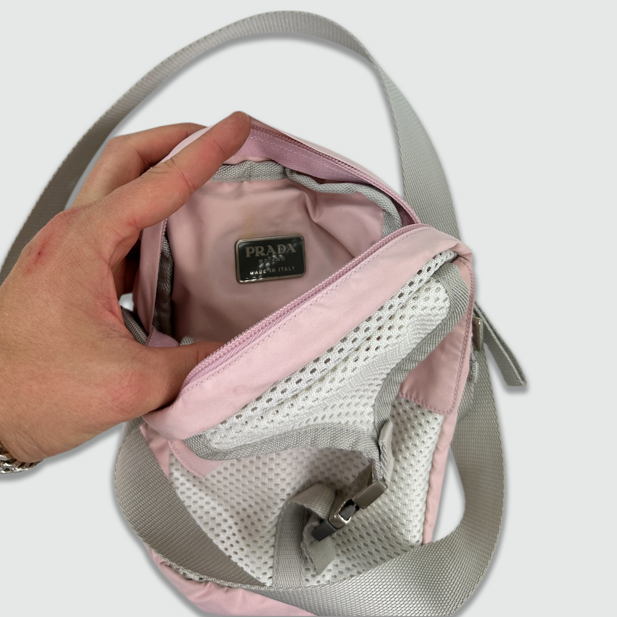 Prada Sport Mesh Side Bag