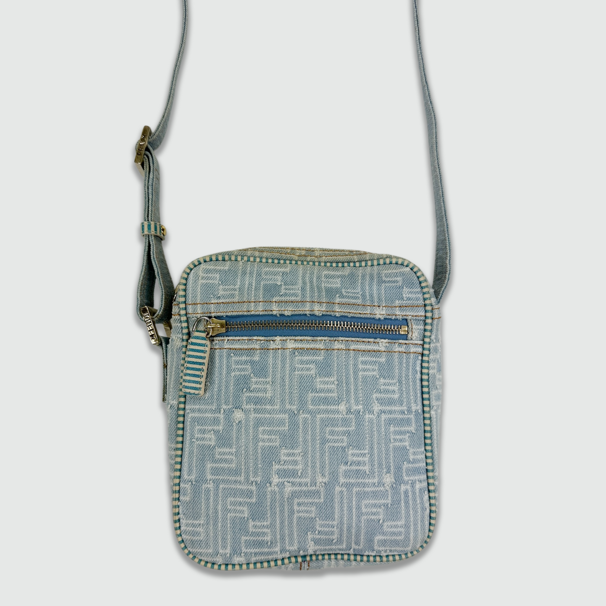 Fendi Denim Side Bag