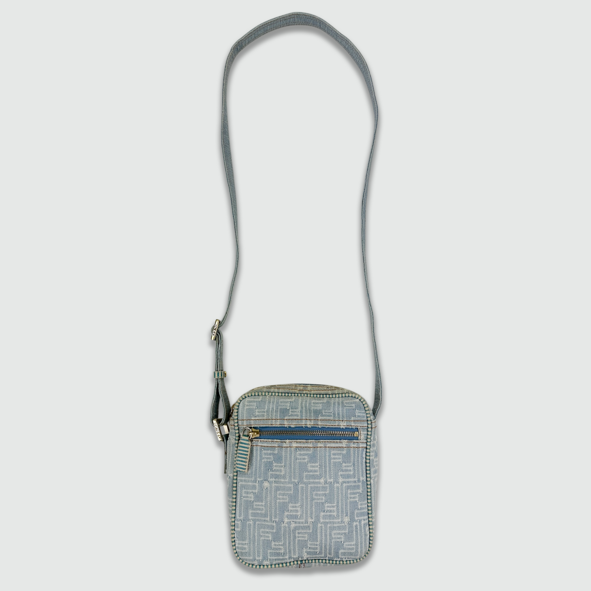 Fendi Denim Side Bag