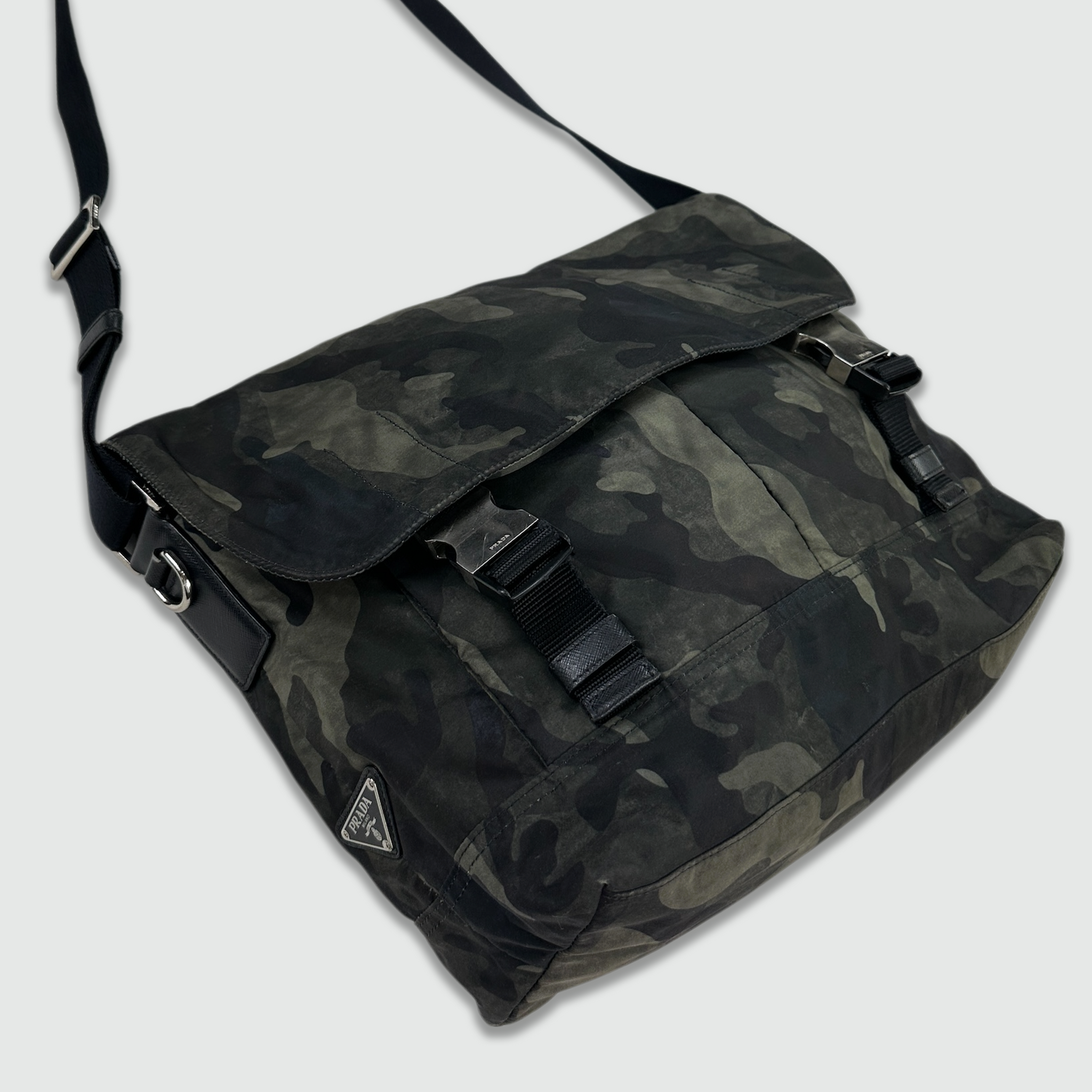 Prada Camo Shoulder Bag