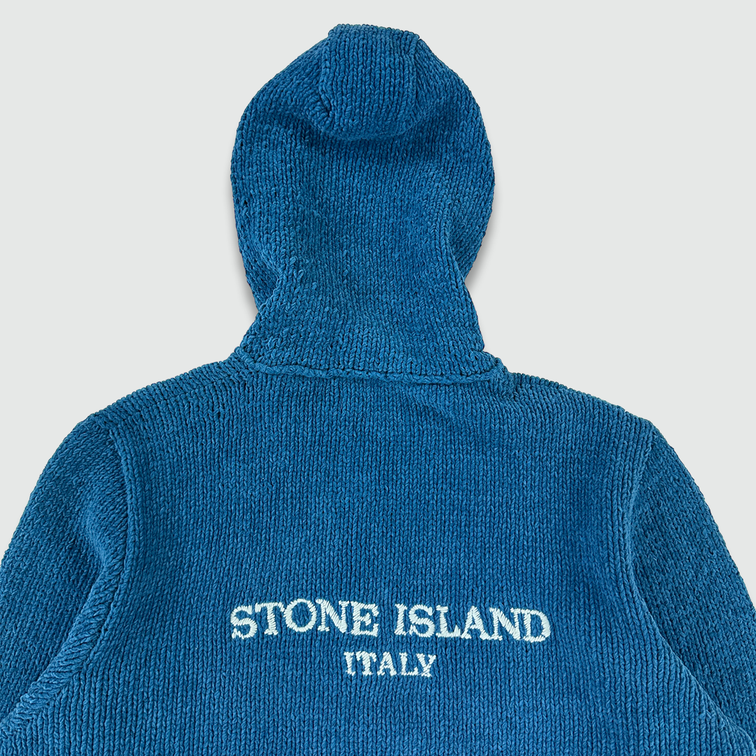 AW 2005 Stone Island Knit Hoodie (M)