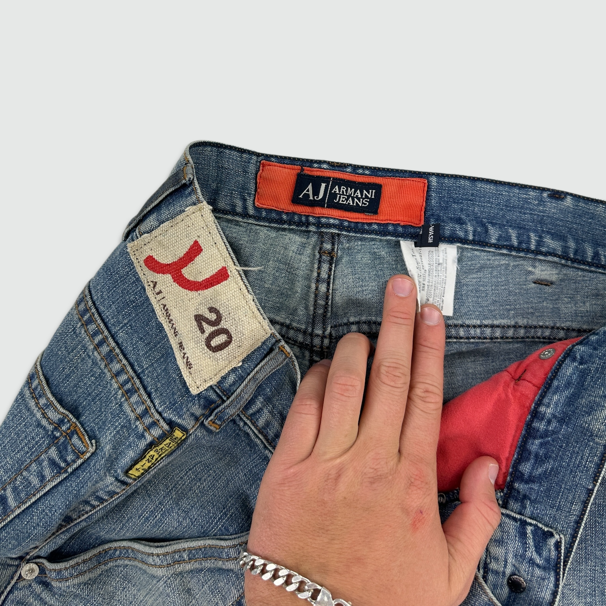 Armani Pocket Detail Jeans (W34)