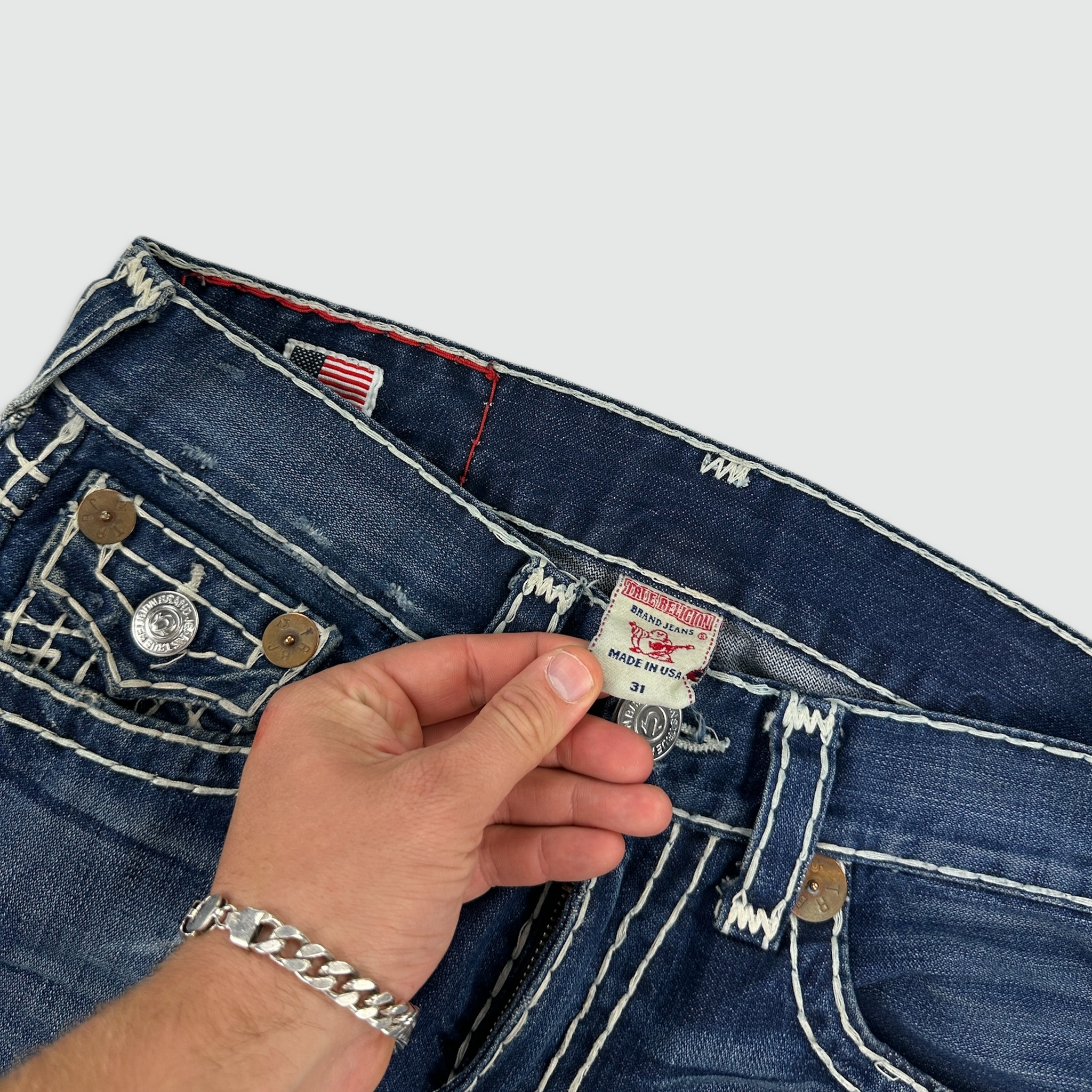 True Religion Big Stitch Jeans (W32)