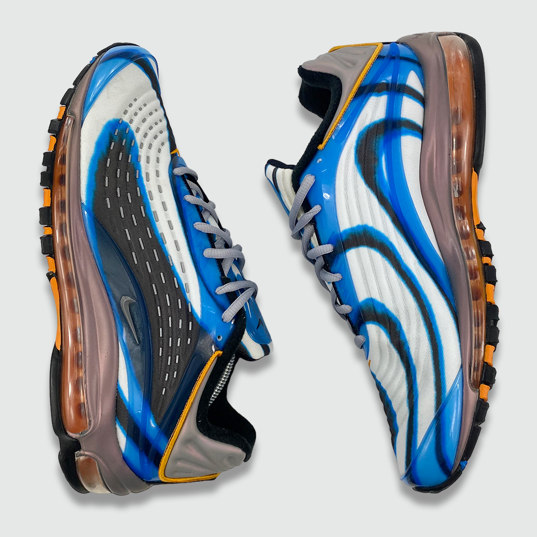 Orange and blue 2025 air max 9