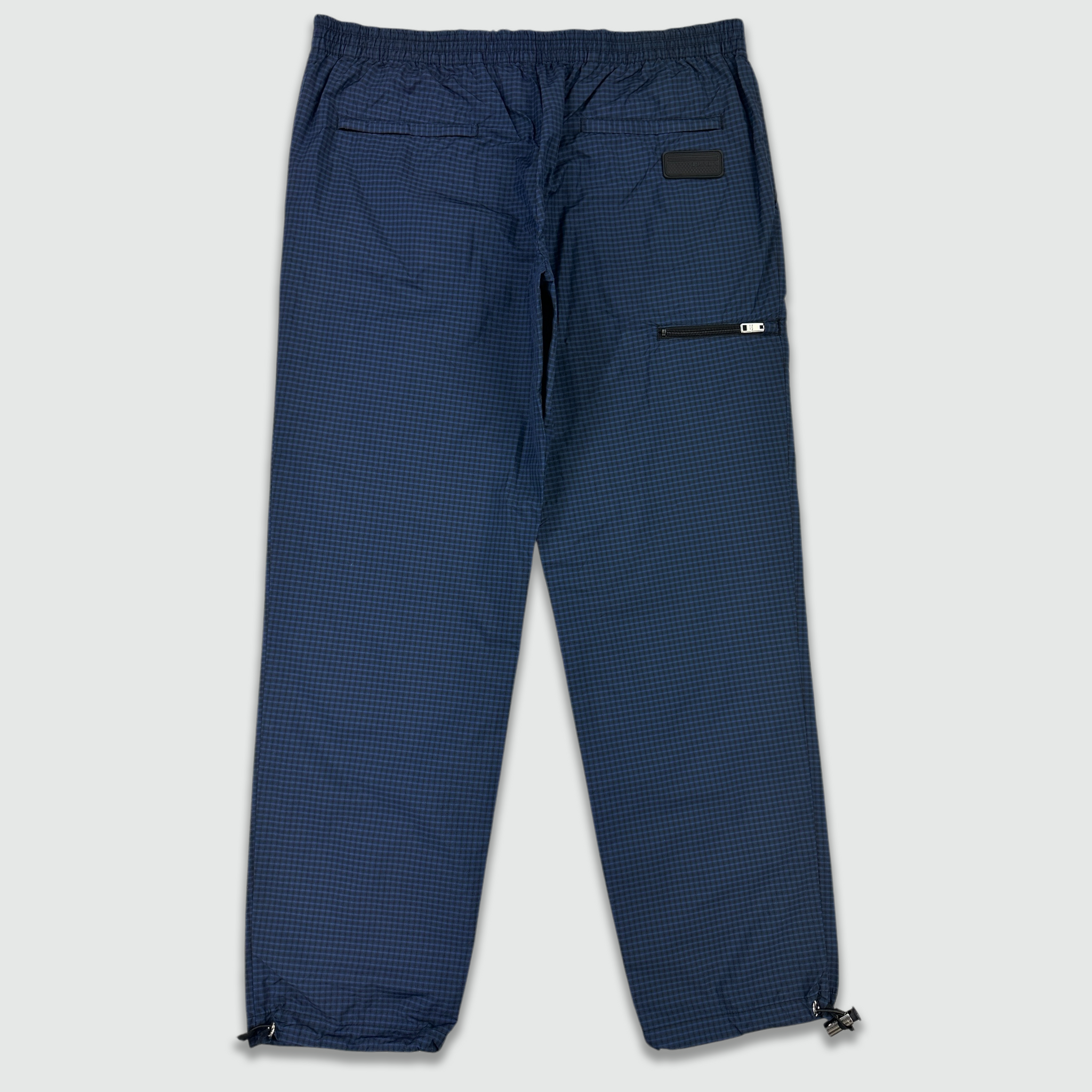 Prada Plaid Nylon Trousers (L)
