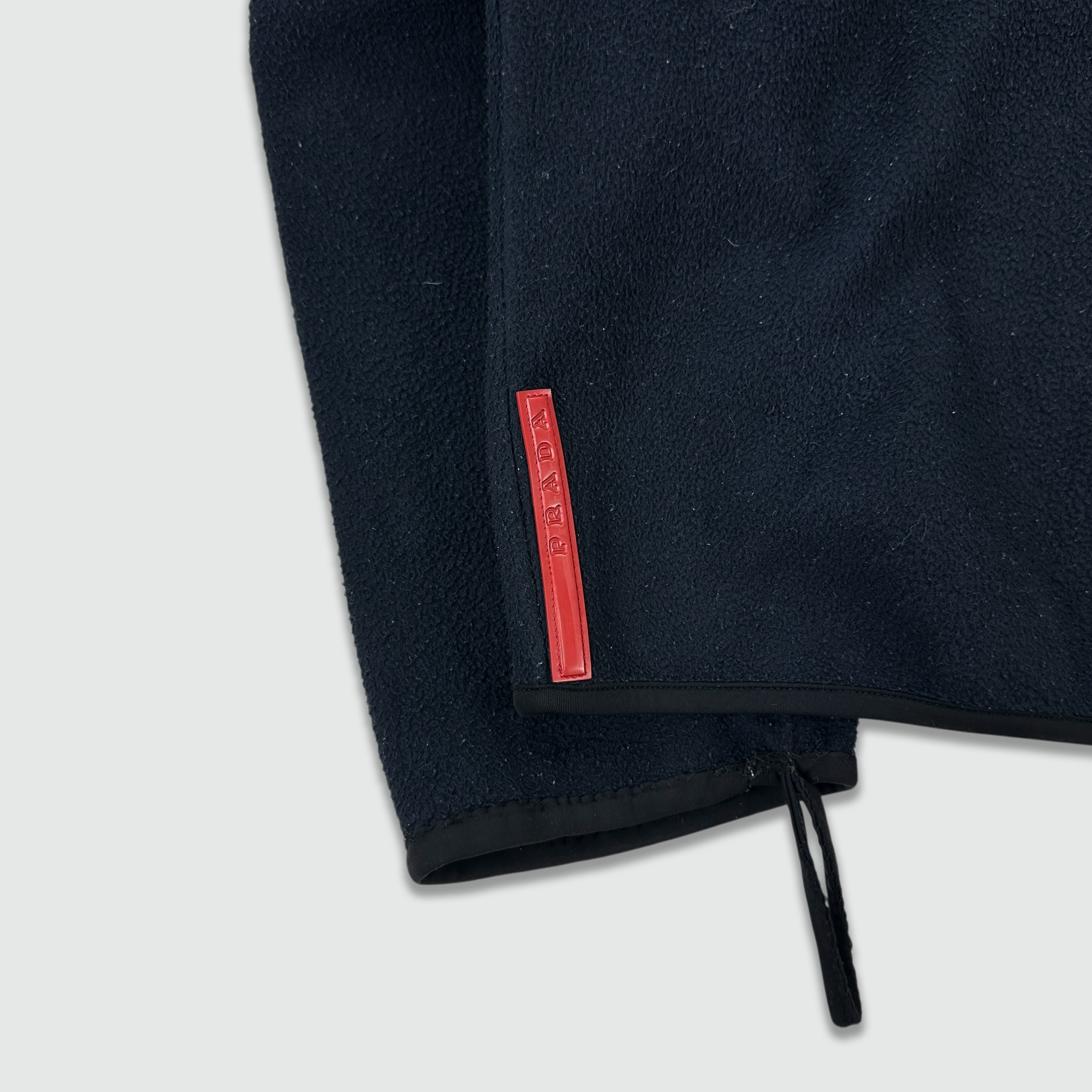 Prada Sport Asymmetrical Zip Fleece (L)