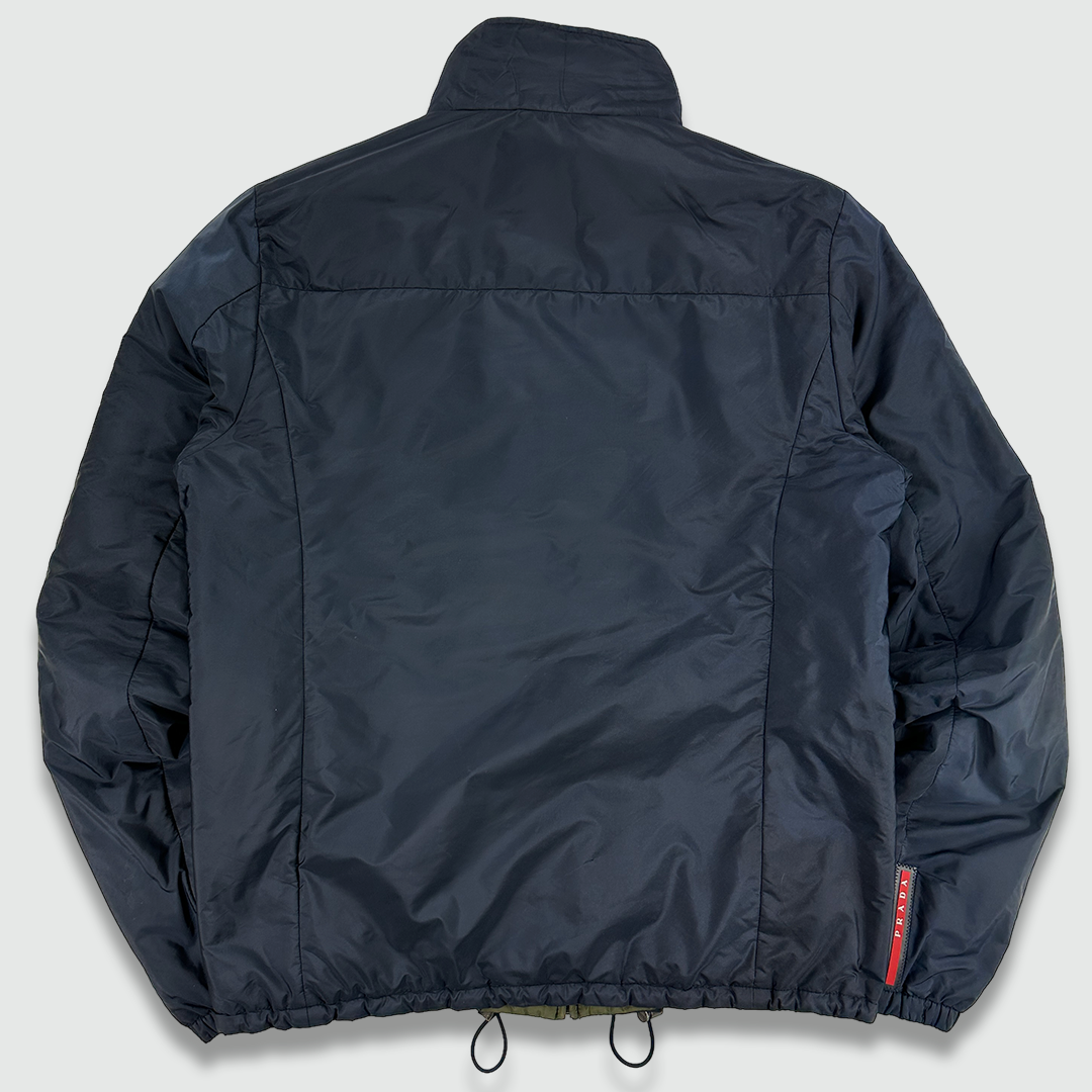Prada Sport Nylon Reversible Jacket (S) – PASTDOWN Prada Sport Nylon Reversible Jacket (S) – PASTDOWN