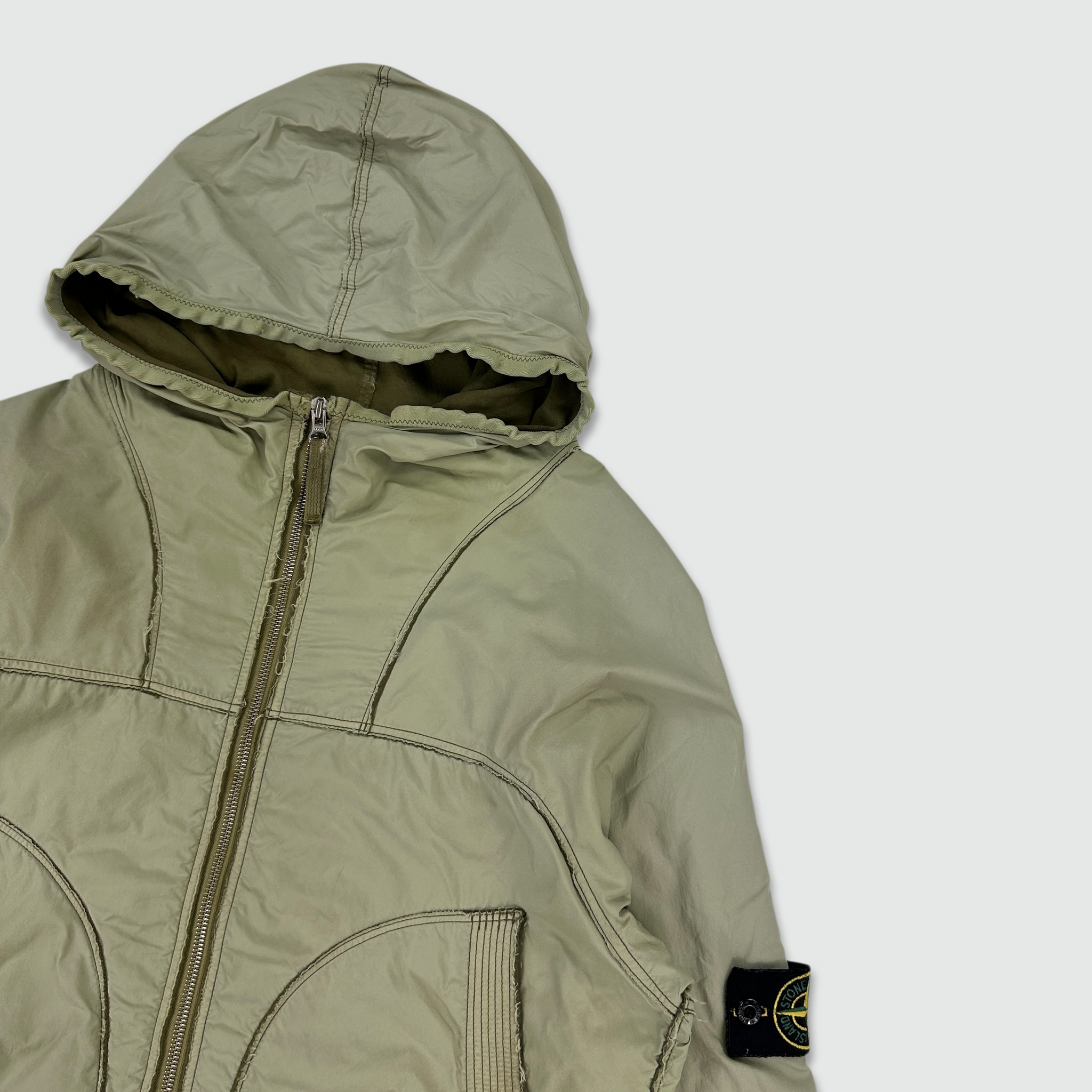 SS 2005 Stone Island Raw Hem Jacket (M)