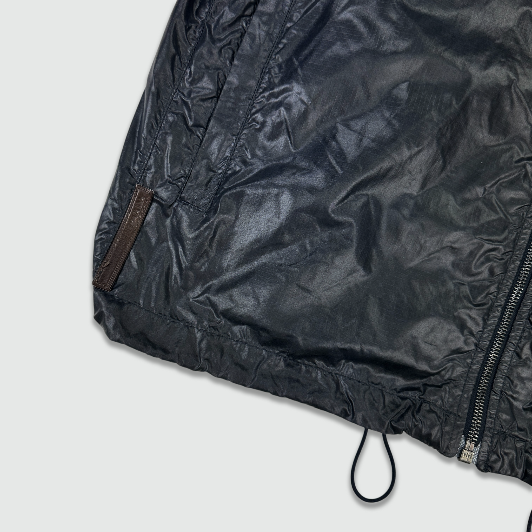 Prada Sport Leather Tab Jacket (L/XL)