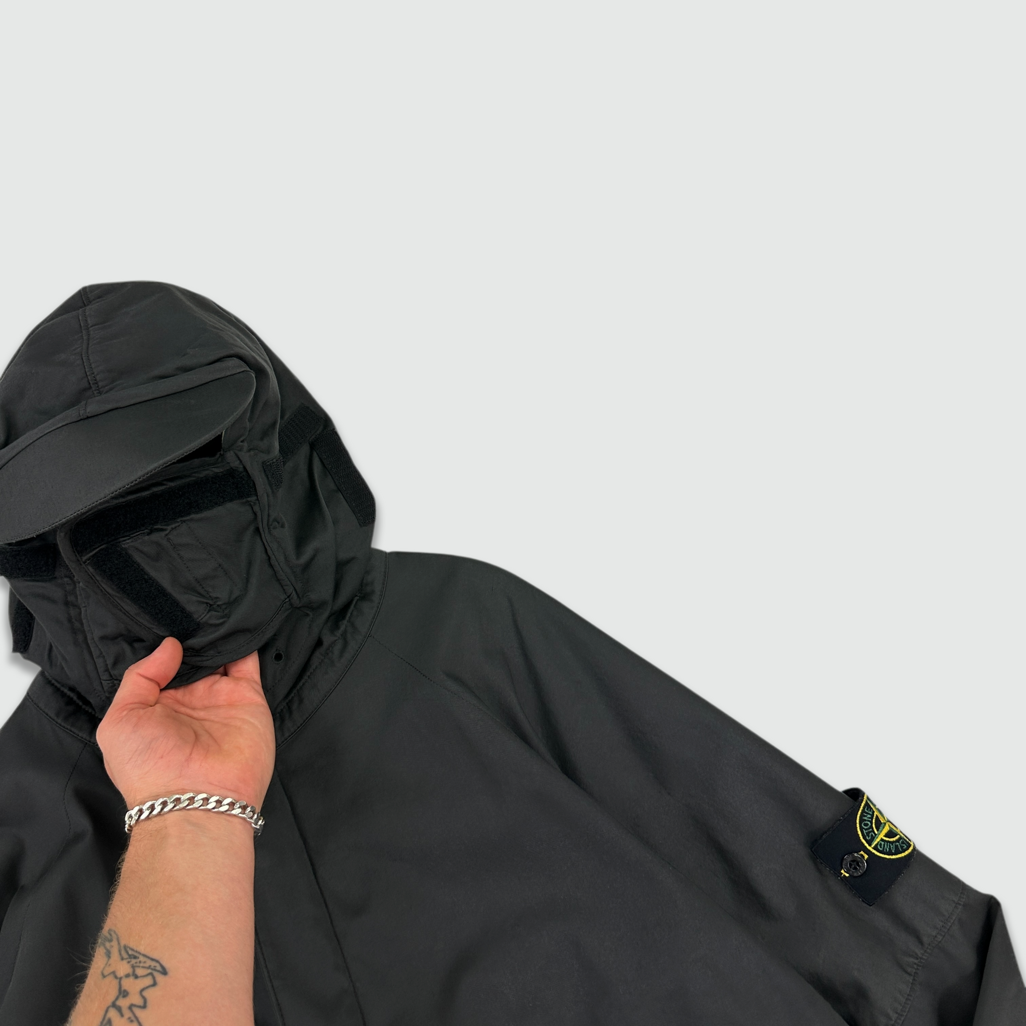 AW 2005 Stone Island Raso Floccato Jacket (XL)