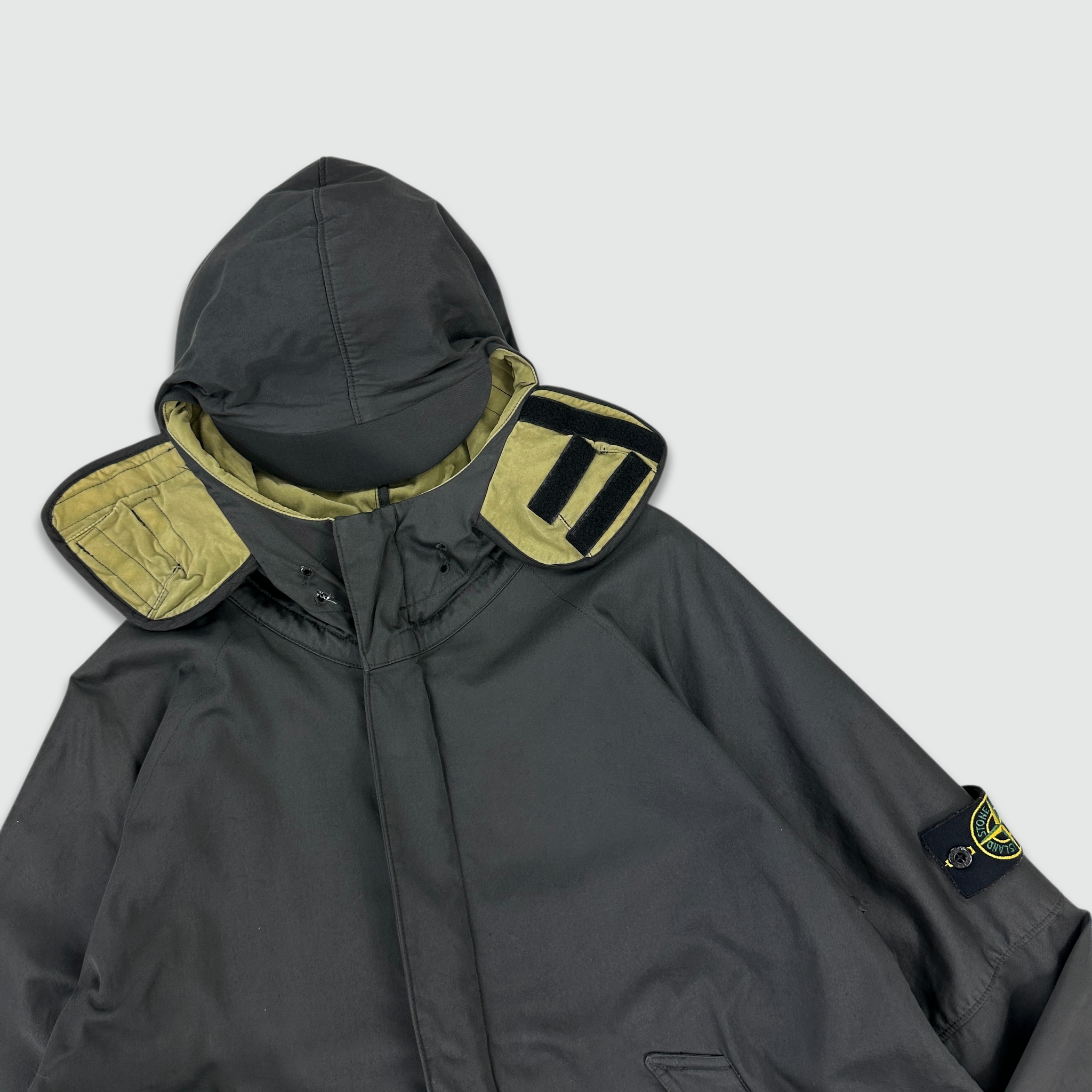 AW 2005 Stone Island Raso Floccato Jacket (XL)