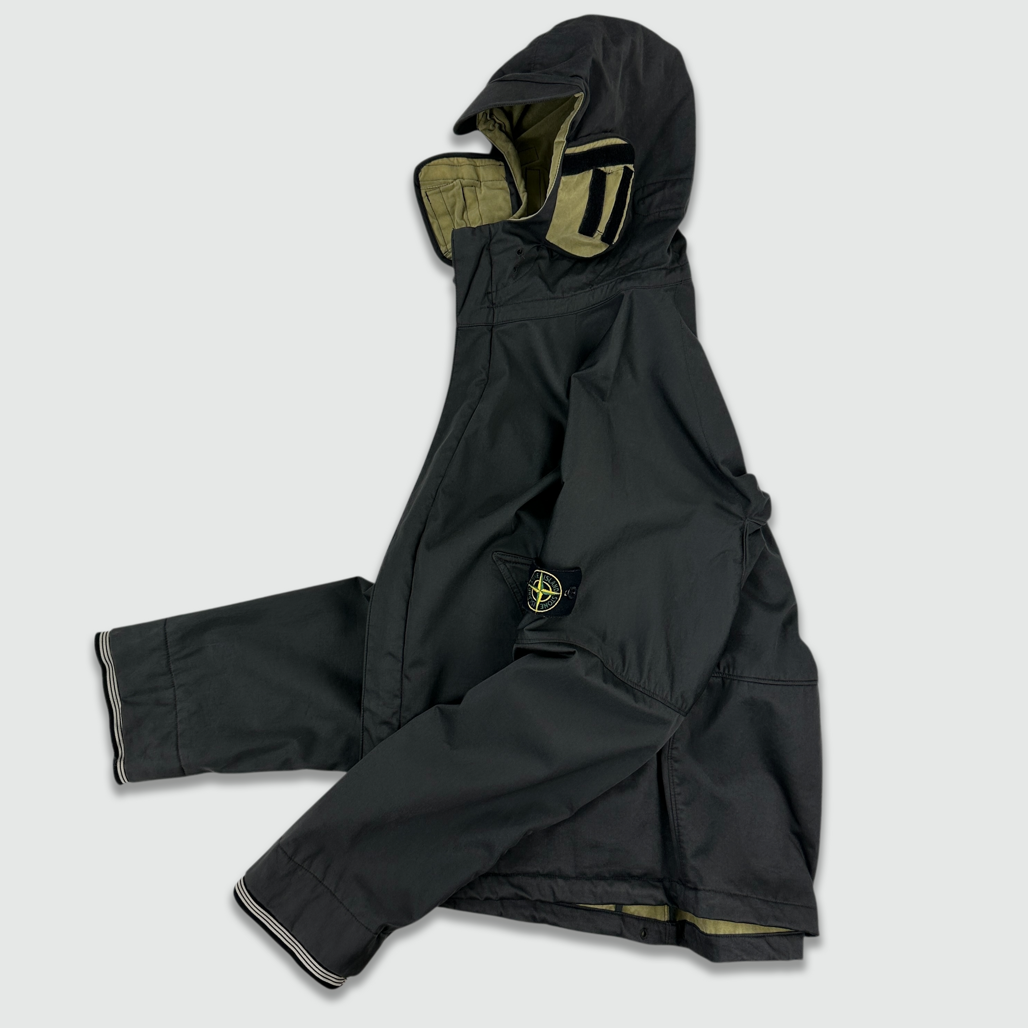 AW 2005 Stone Island Raso Floccato Jacket (XL)