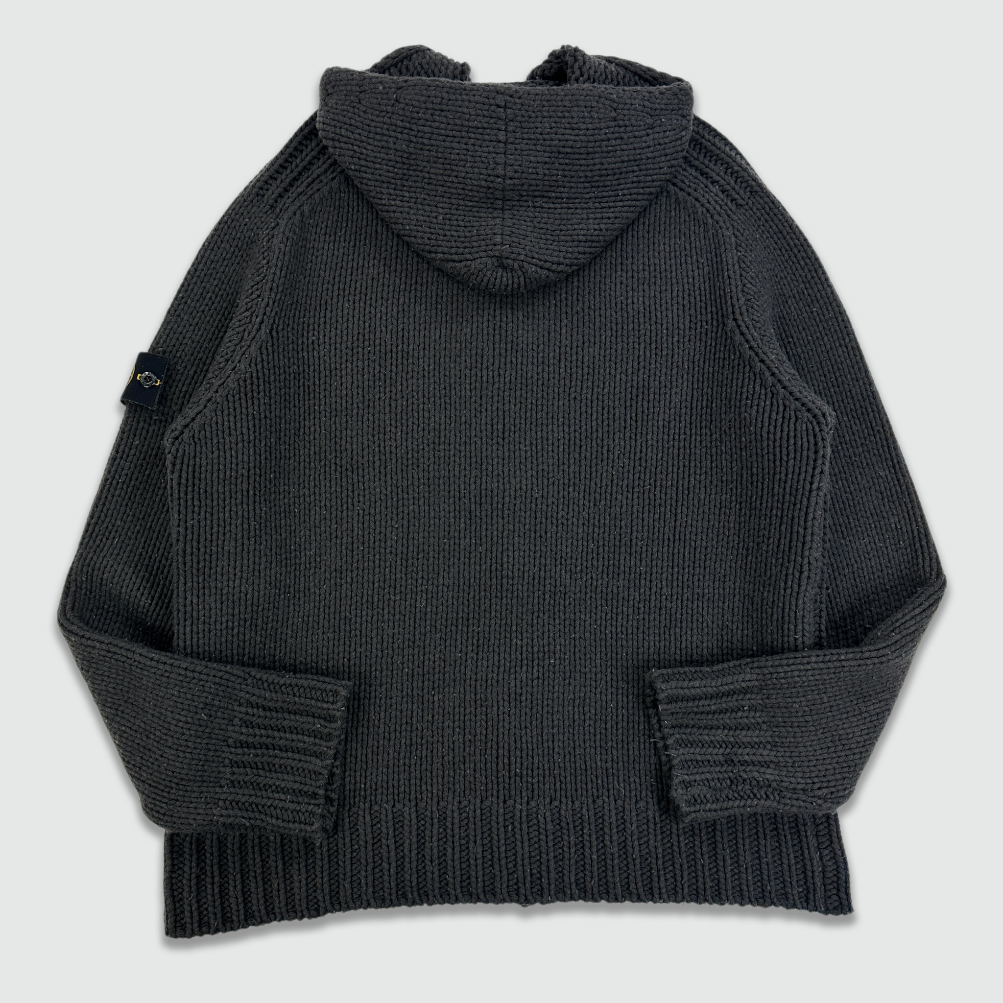 AW 2002 Stone Island Knit Hoodie (L)