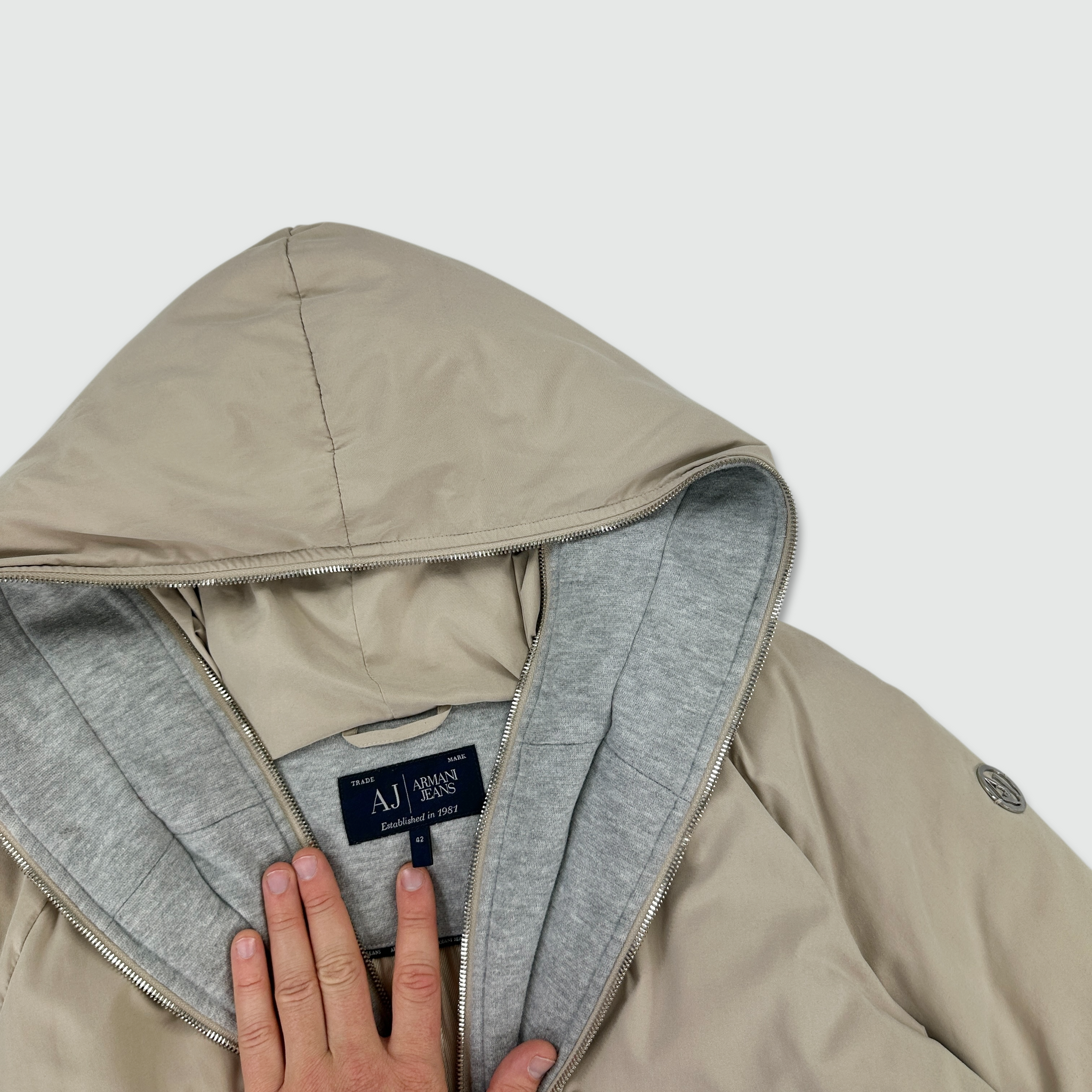 Armani Jeans Dual Zip Jacket (S)