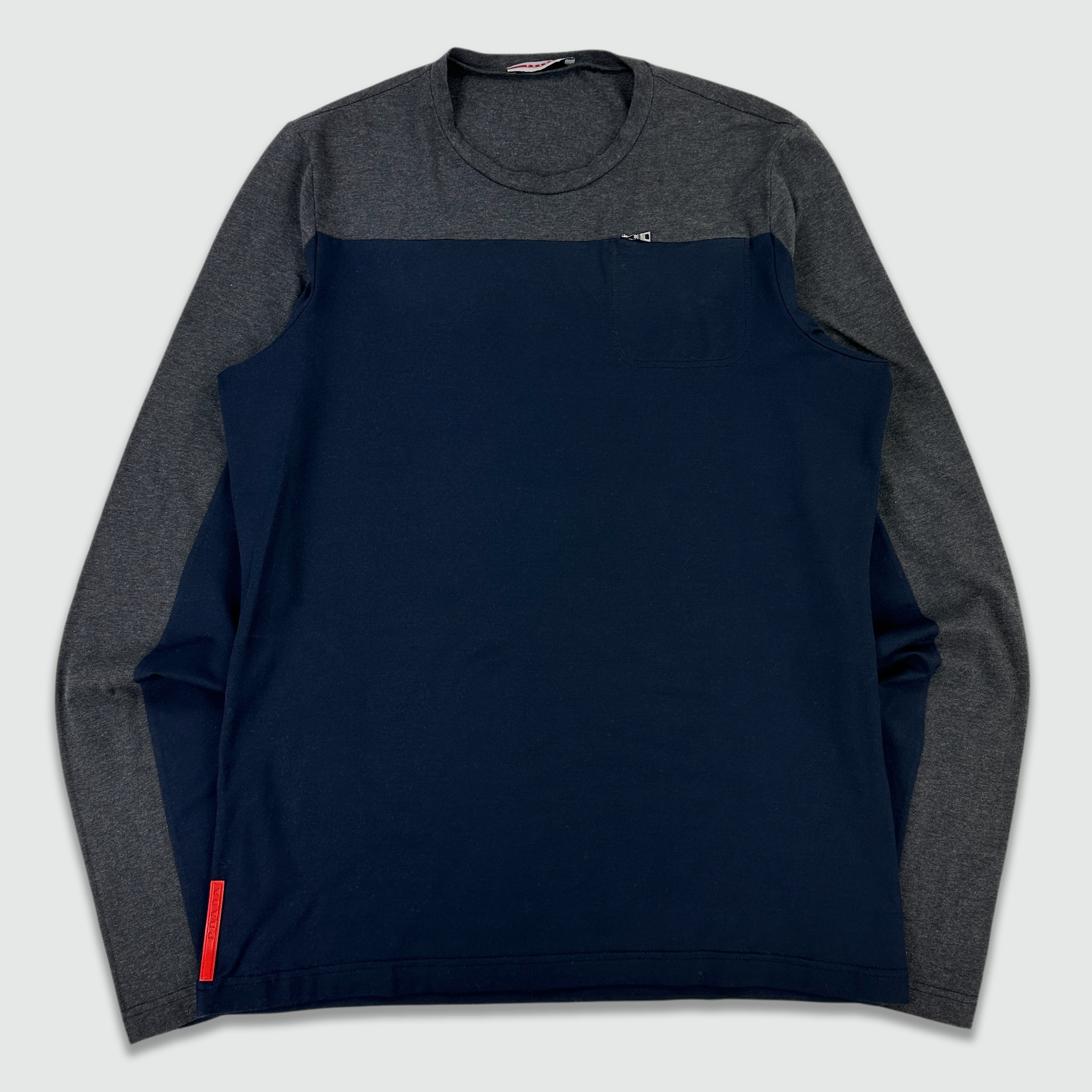 PRADA SPORT long sleeve t shirt raglan PRADA SPORT 00s WHITE PRADA SPORT long sleeve t shirt raglan PRADA SPORT 00s WHITE