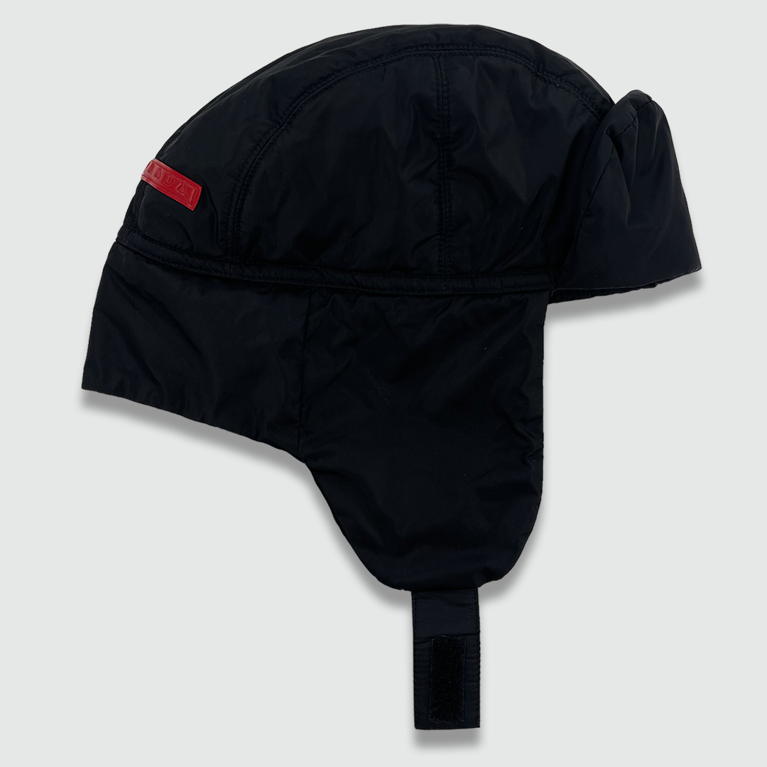Prada Sport Nylon Trapper Hat