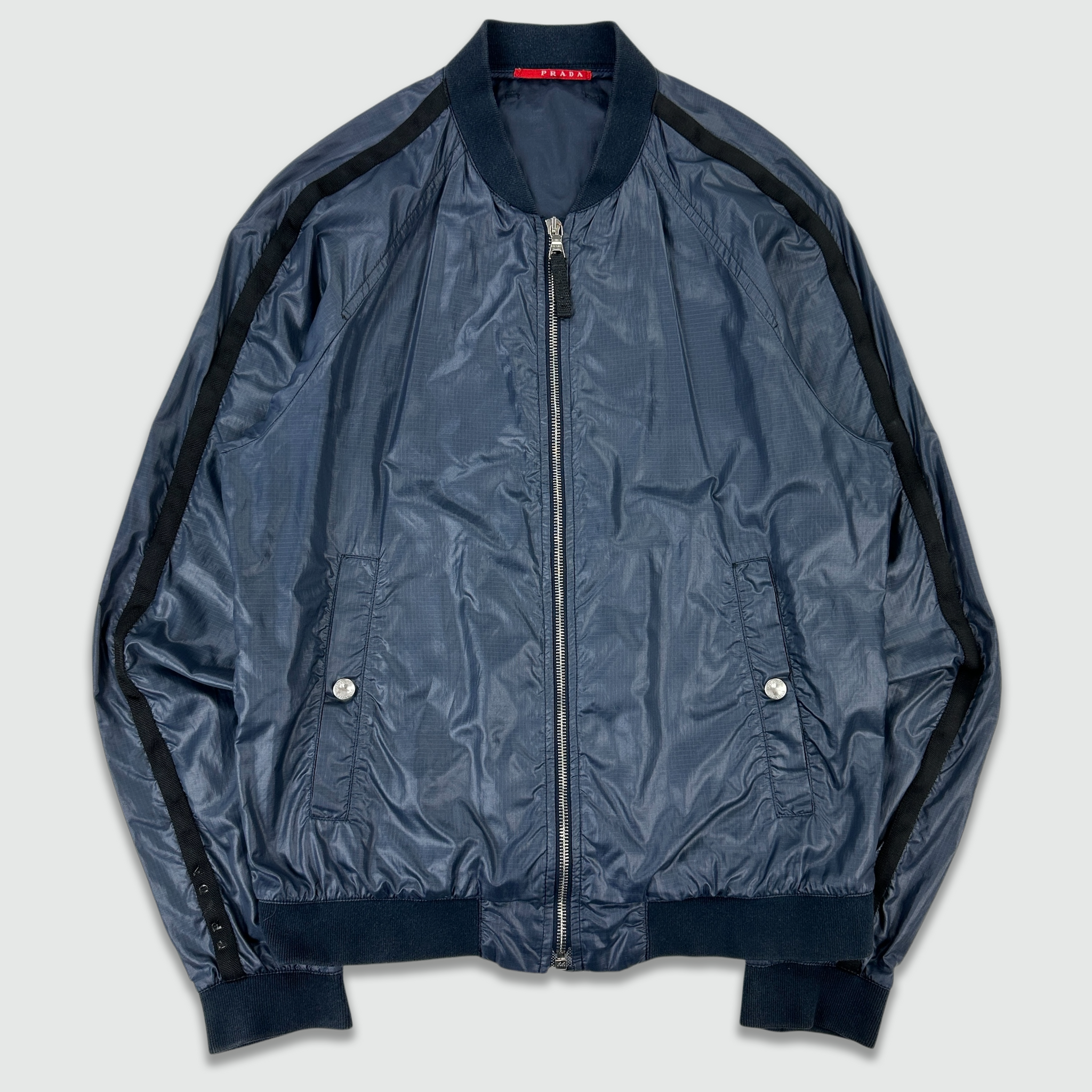 Prada Sport Nylon Ripstop Bomber Jacket (M)