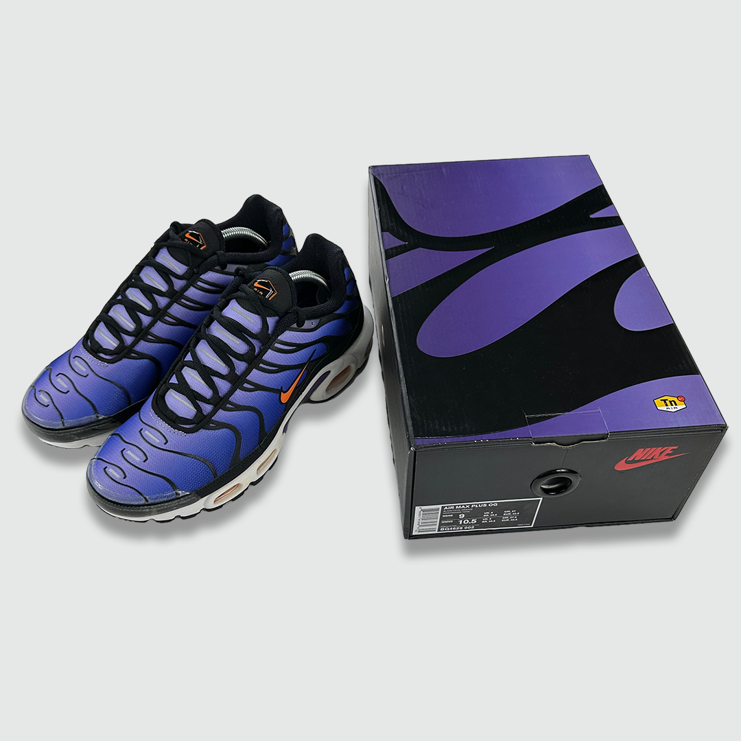 Nike Tn Og Purple Box Nike TN 'Voltage Purple' (UK 8) – PASTDOWN