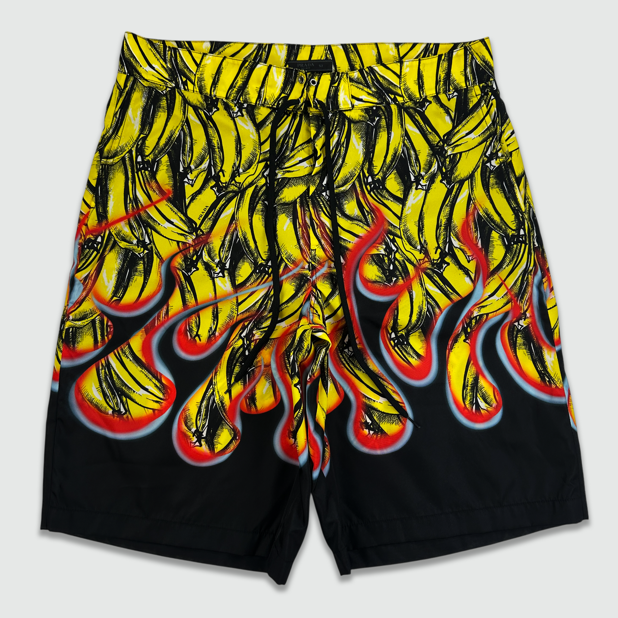 Prada Nylon Flame Shorts (L)