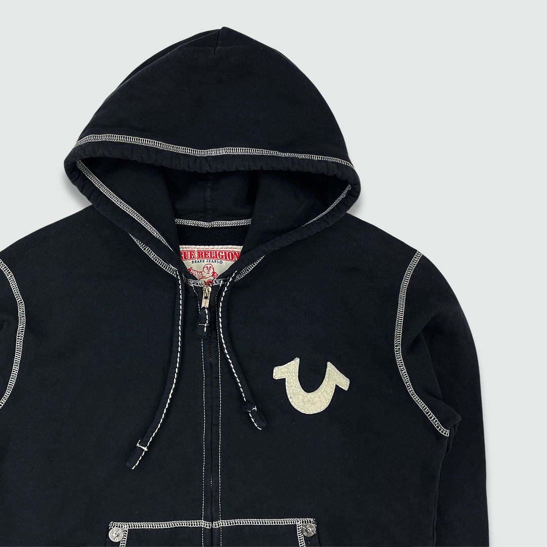 True Religion Big Stitch Hoodie (M)