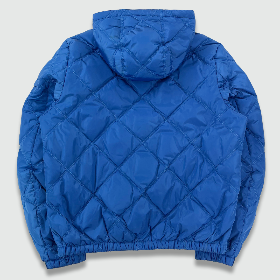 Prada Nylon Diamond Stitch Puffer Jacket (S)