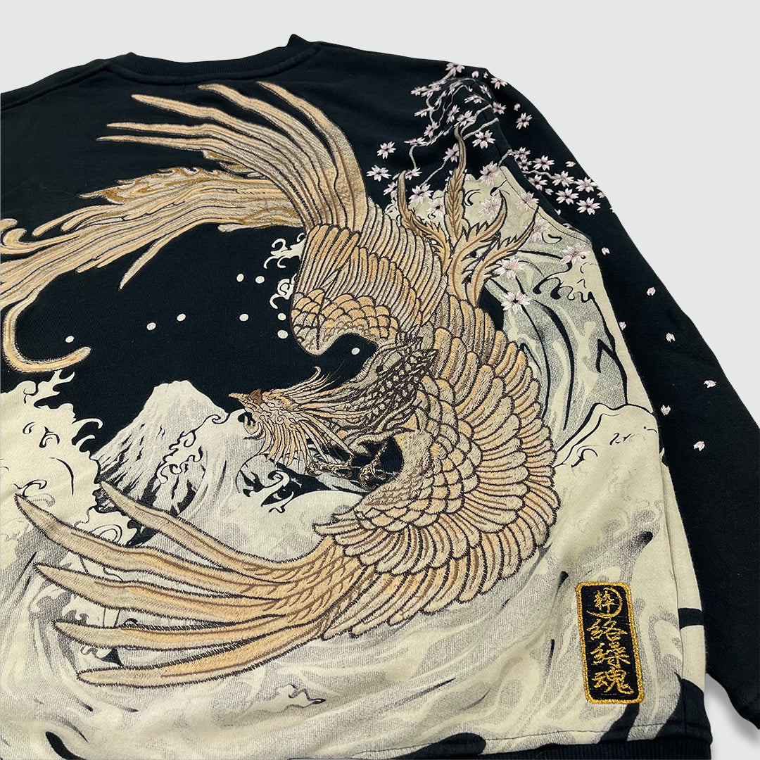 Phoenix Embroidered Sweatshirt (L)