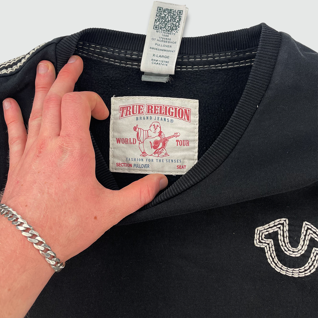 True Religion Big Stitch Sweatshirt (XL)