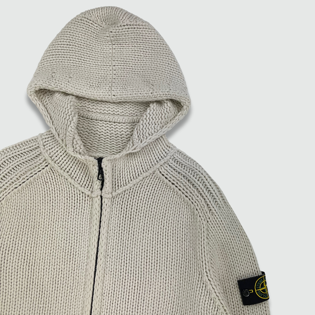 AW 2002 Stone Island Knit Hoodie (L)