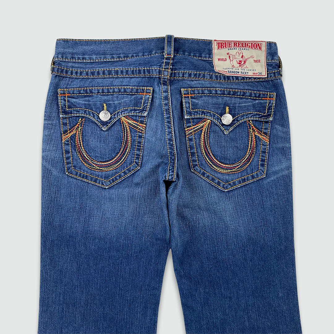 True Religion Big Stitch Jeans (W36 L34)