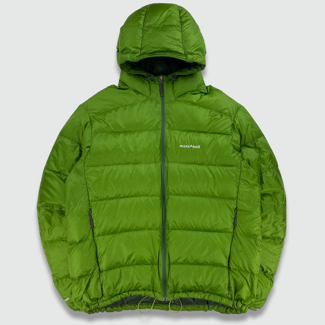 ジャケット・アウター 00s montbell down puffer jacket green Montbell Puffer Jacket (XL) – PASTDOWN